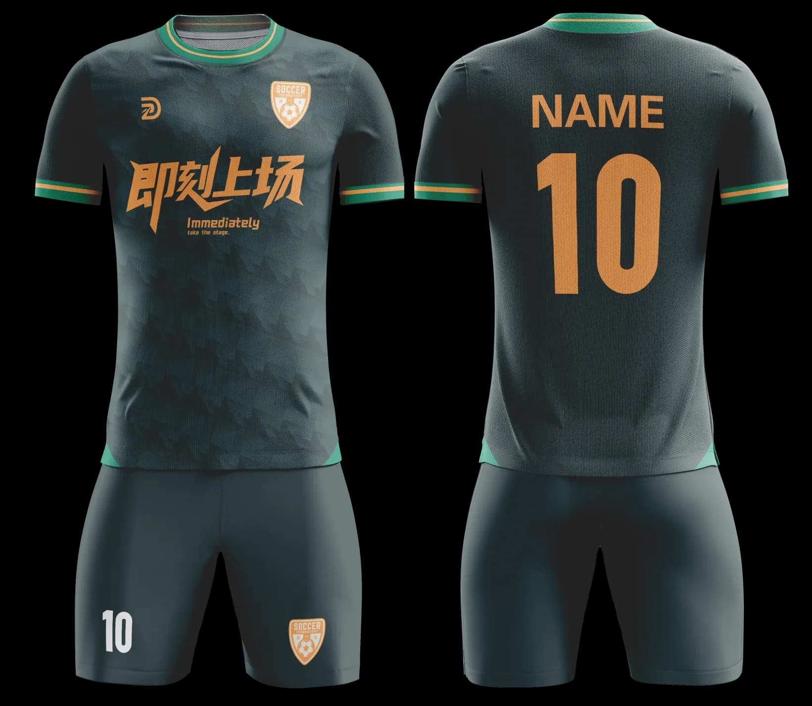 Custom soccer uniform design Z138JW