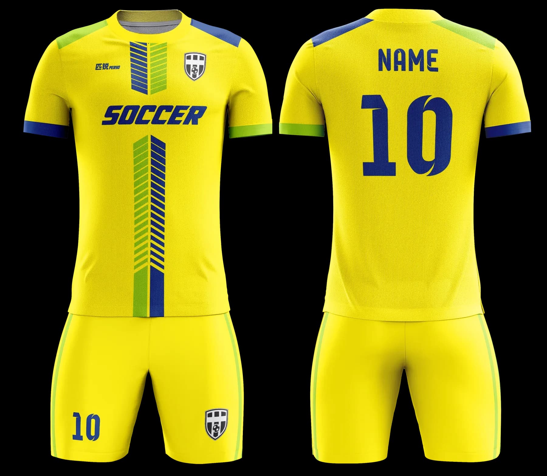 Custom soccer uniform design z042JW