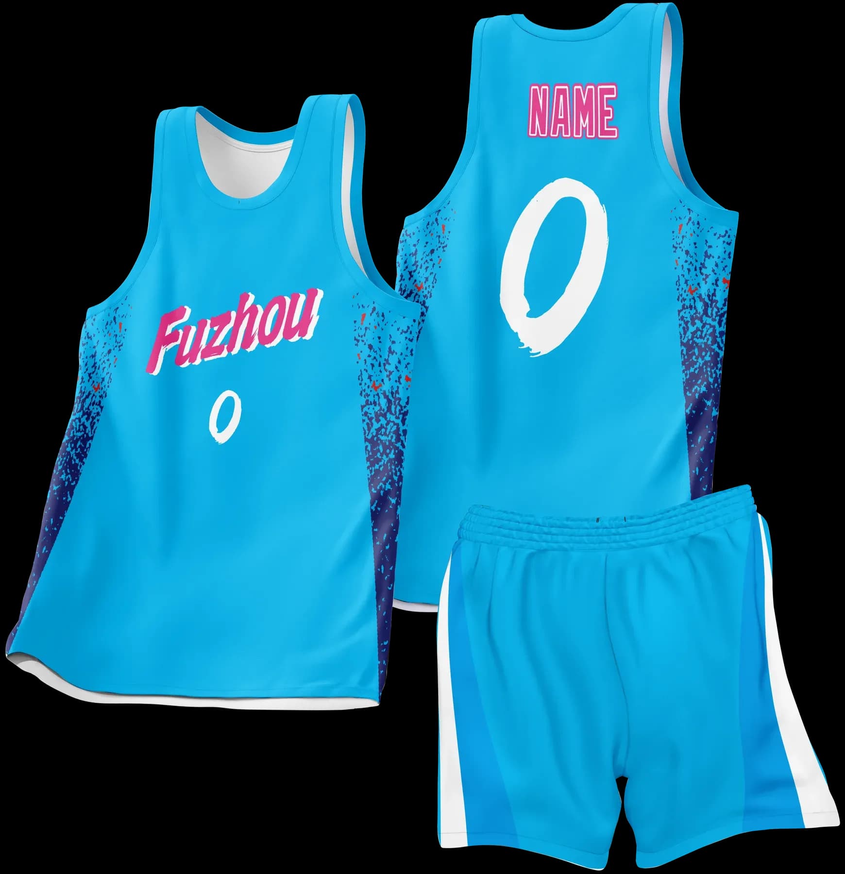 Custom basketball uniform design B14JW
