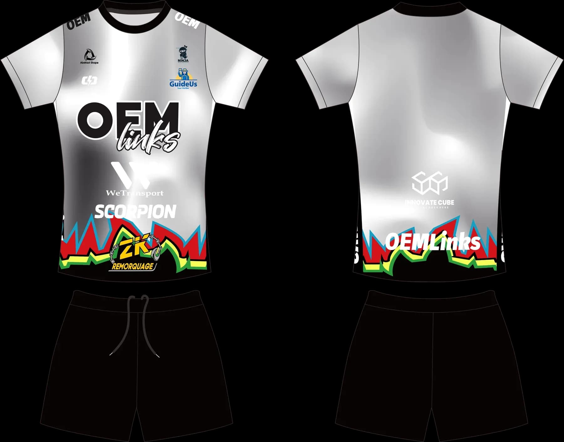 Custom volleyball uniform design UP34