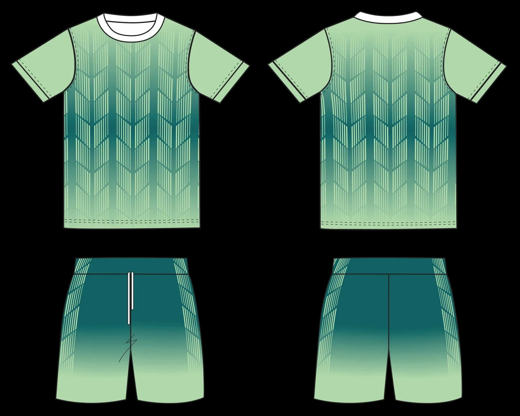 Custom soccer uniform design Z77ZK