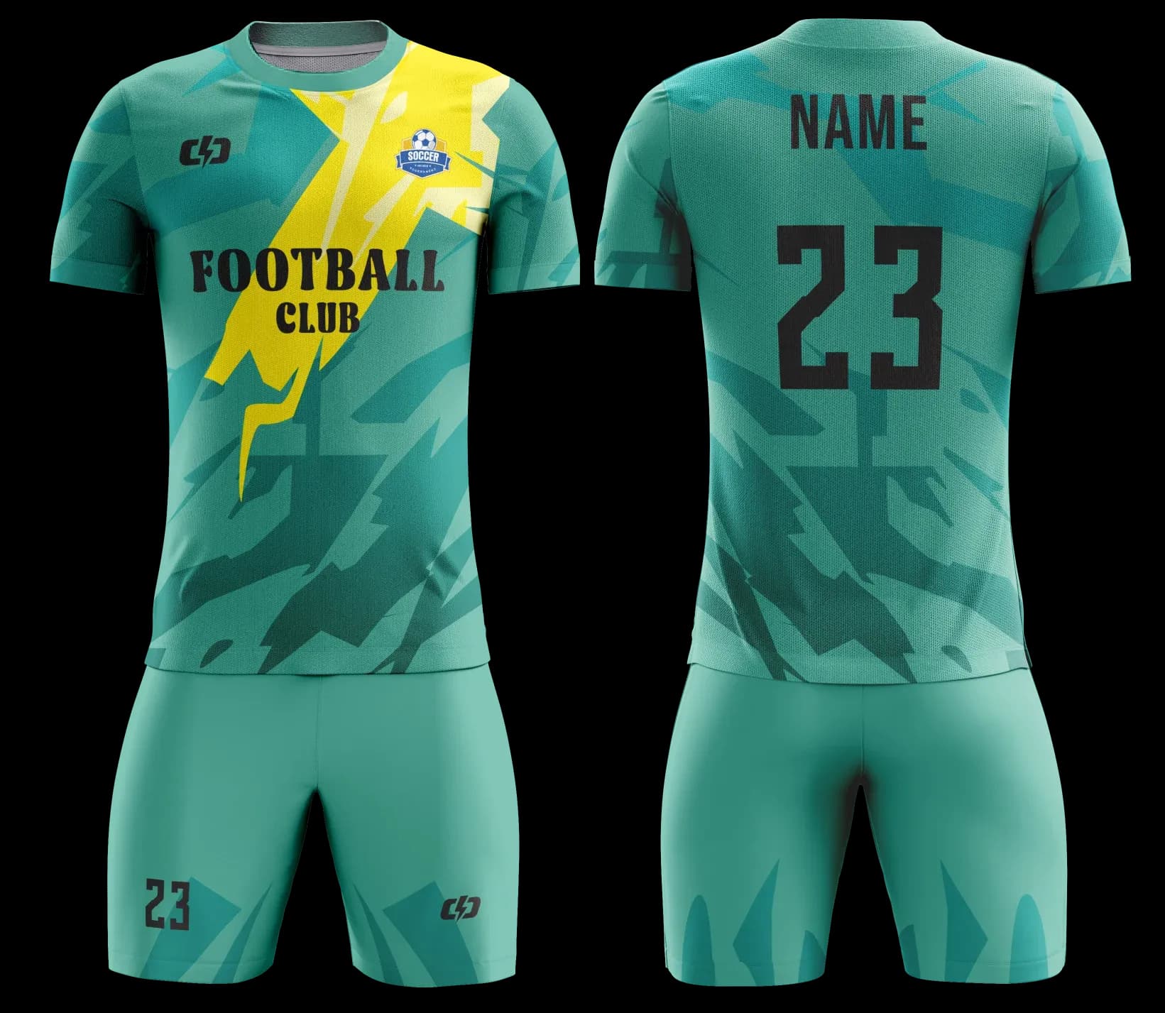 Custom soccer uniform design Z65SX