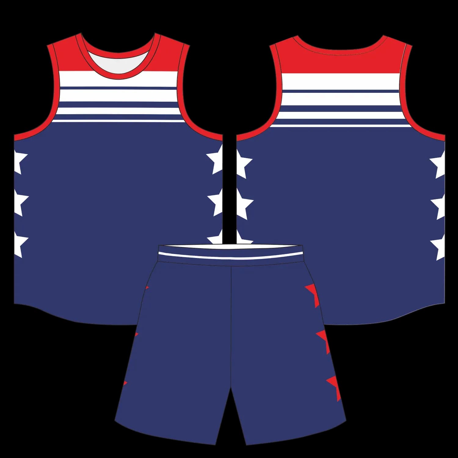 Custom basketball uniform design B30
