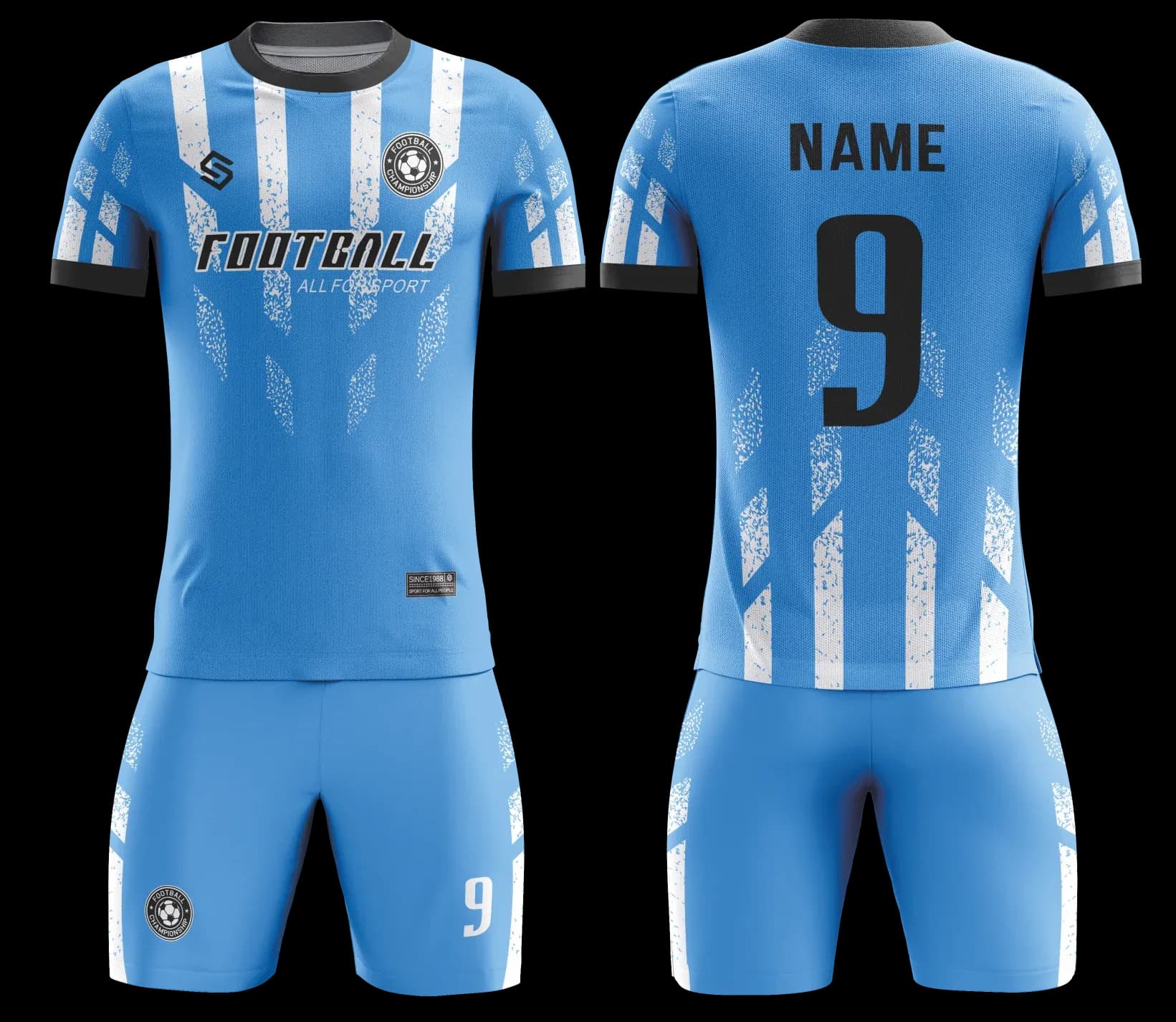 Custom soccer uniform design Z14HS