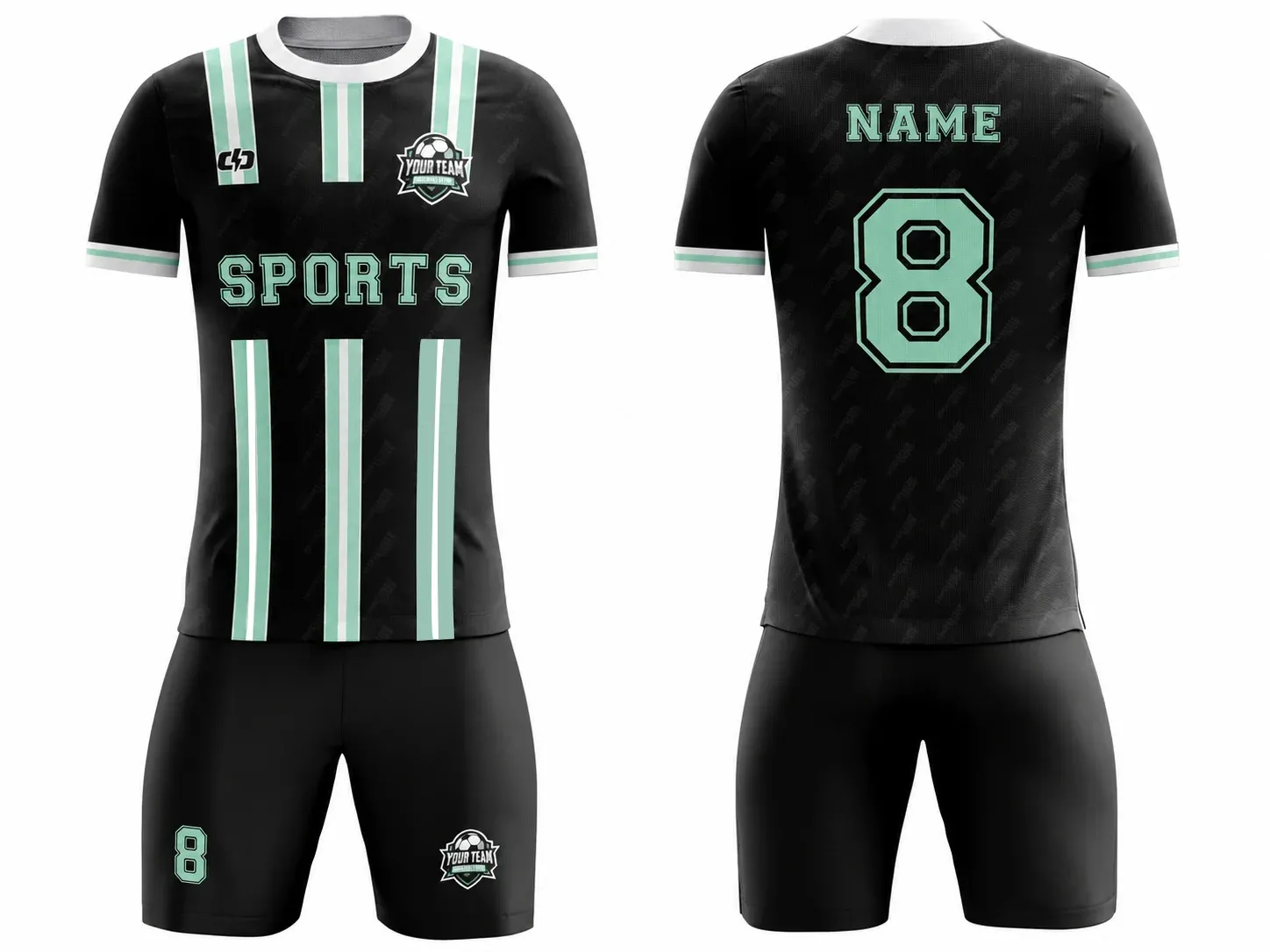 Custom soccer uniform design z86
