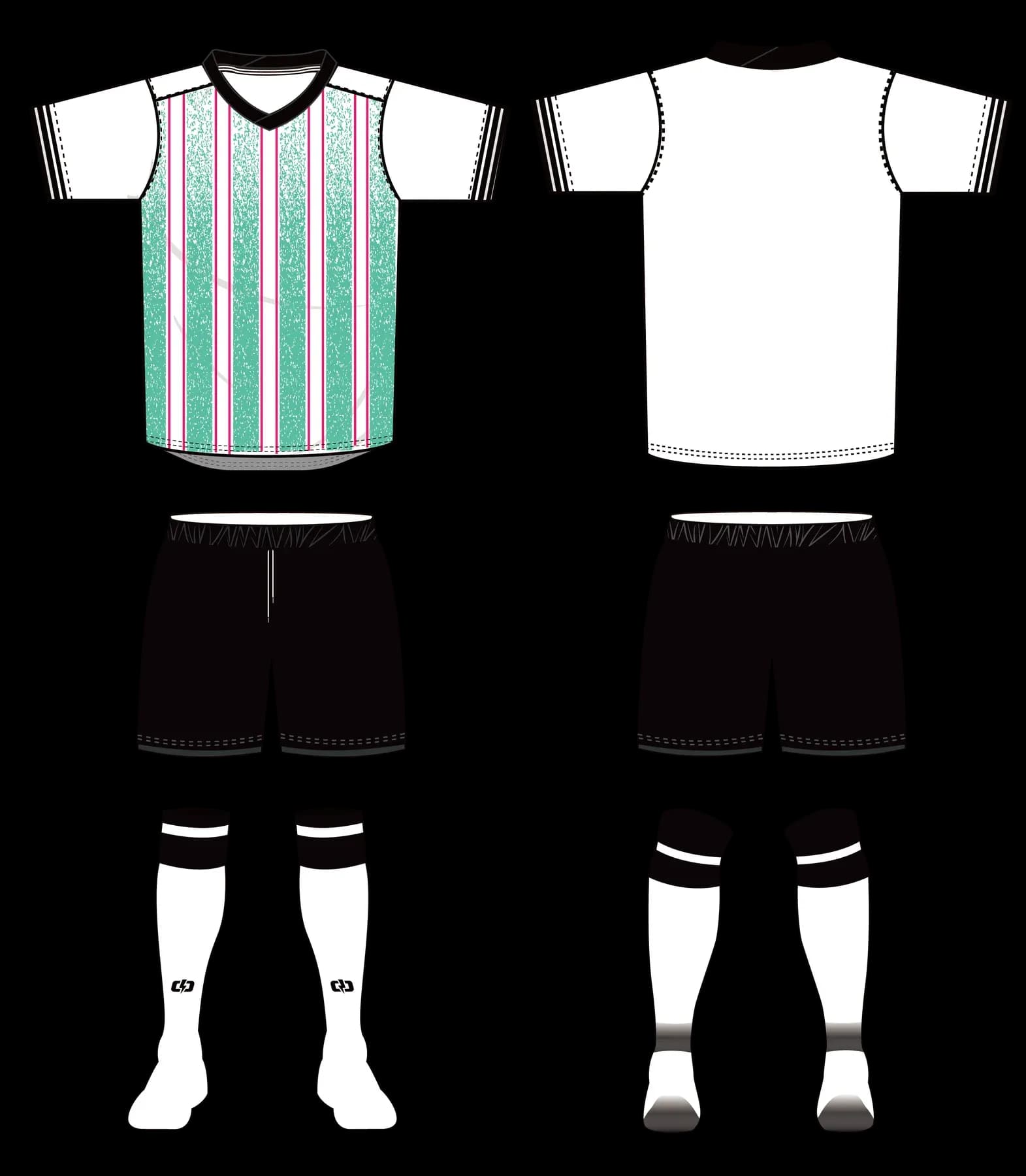 Custom soccer uniform design ZQF20240907