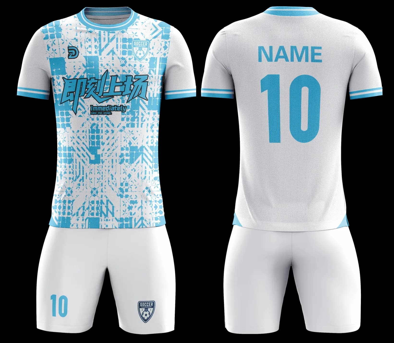 Custom soccer uniform design Z136JW