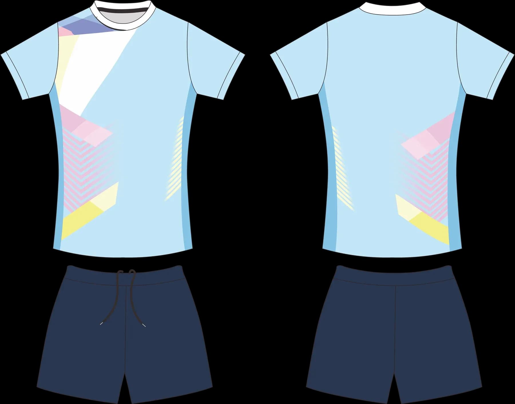 Custom volleyball uniform design UC14