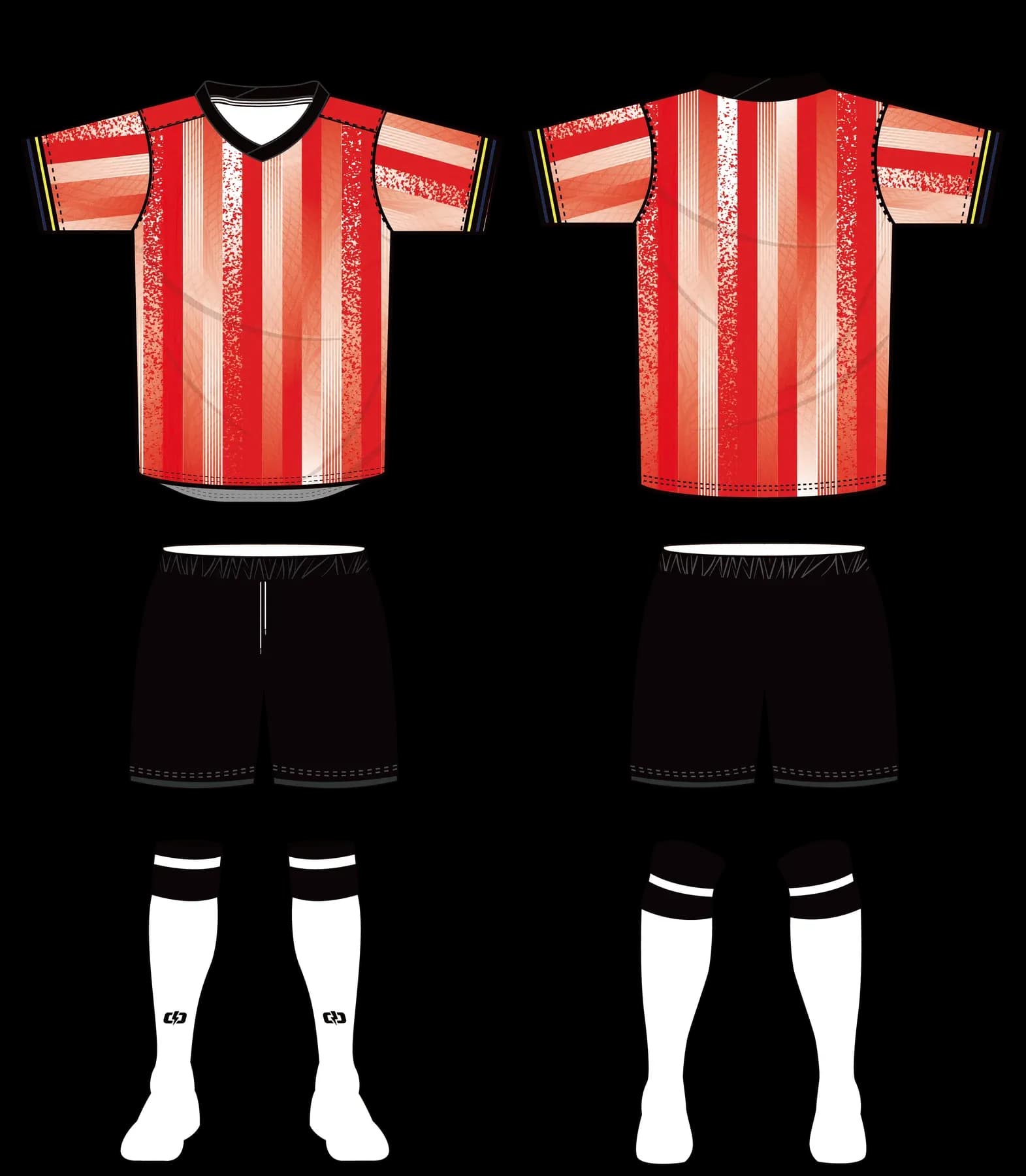 Custom soccer uniform design ZQF20240909