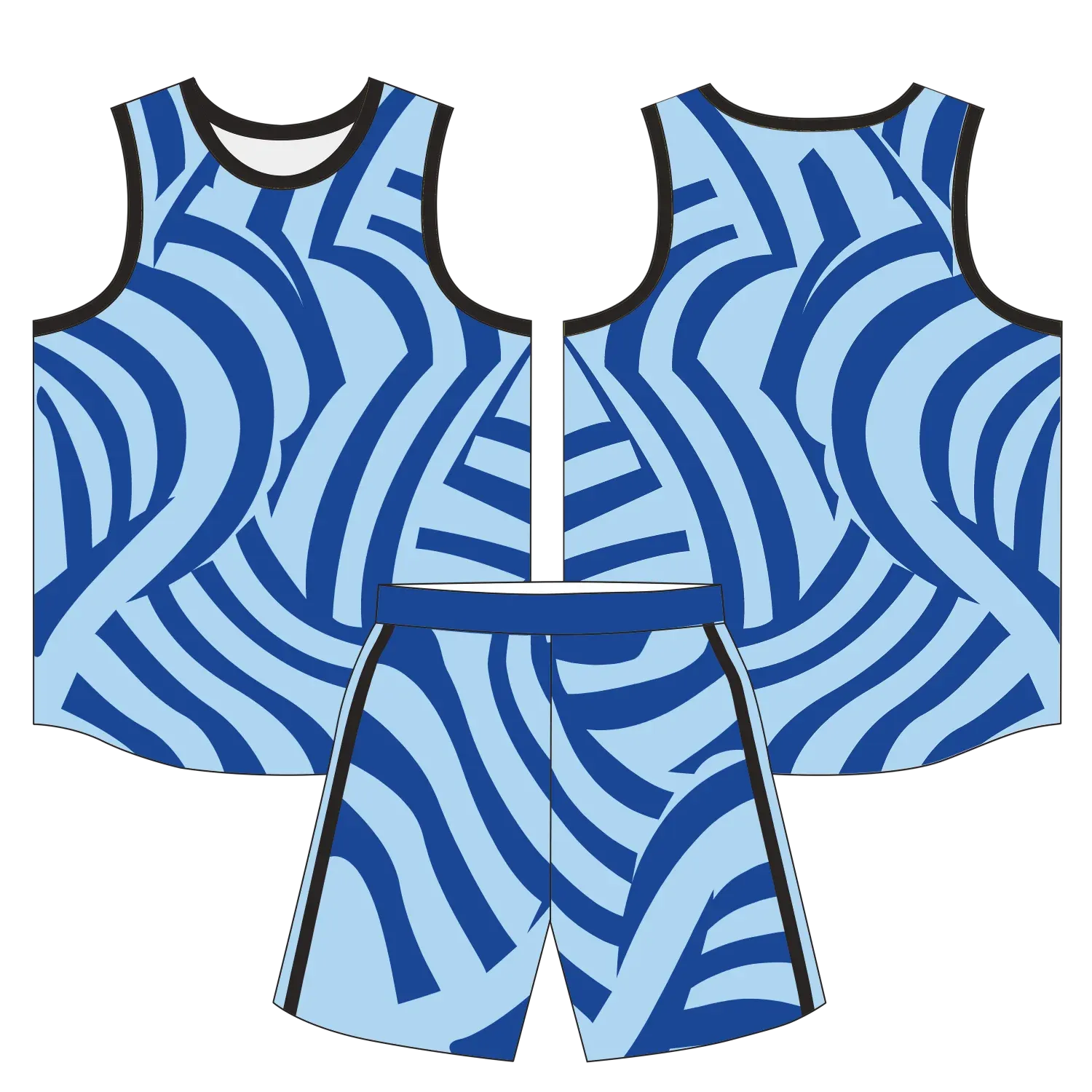 Custom basketball uniform design B84