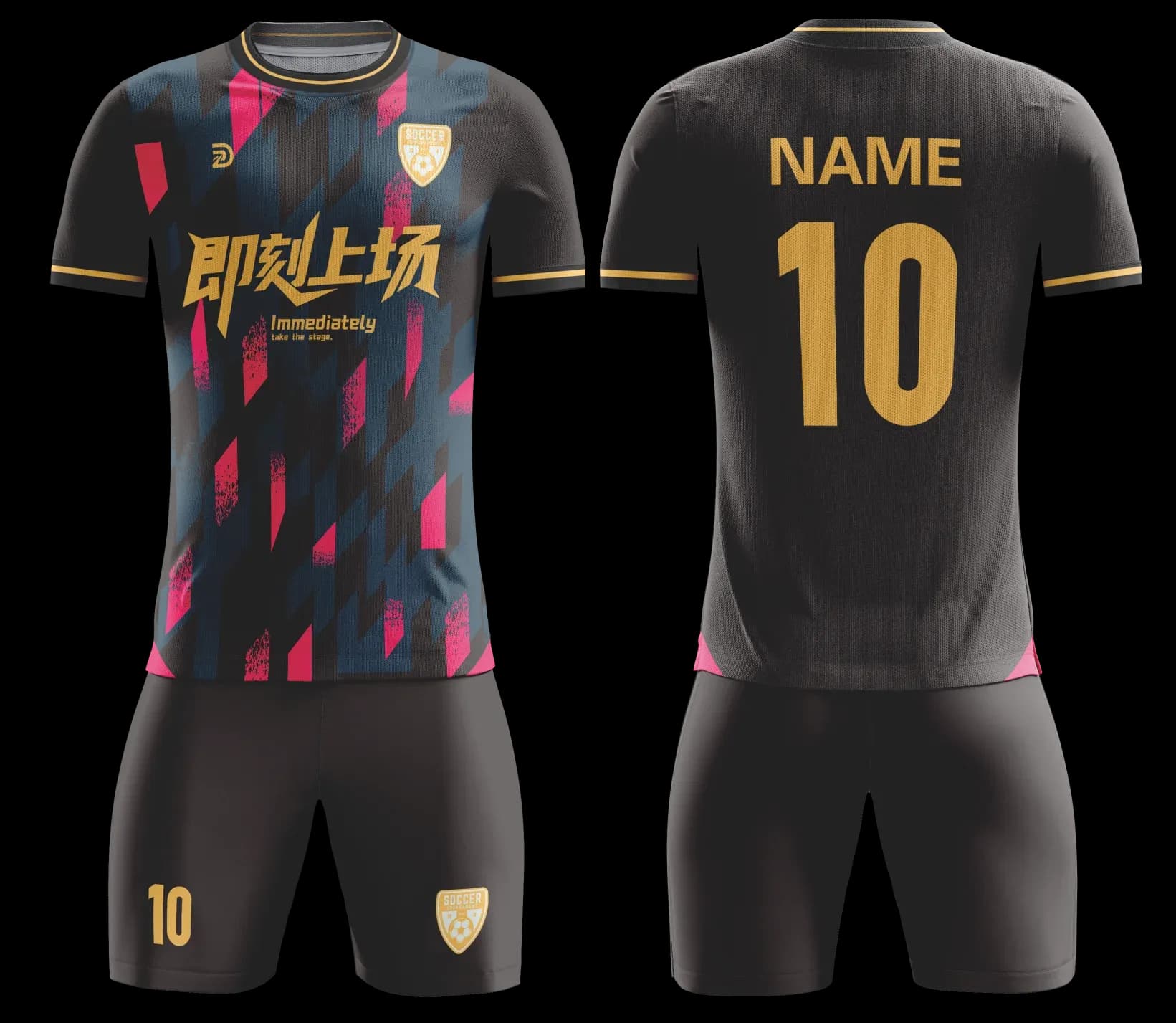 Custom soccer uniform design Z126JW
