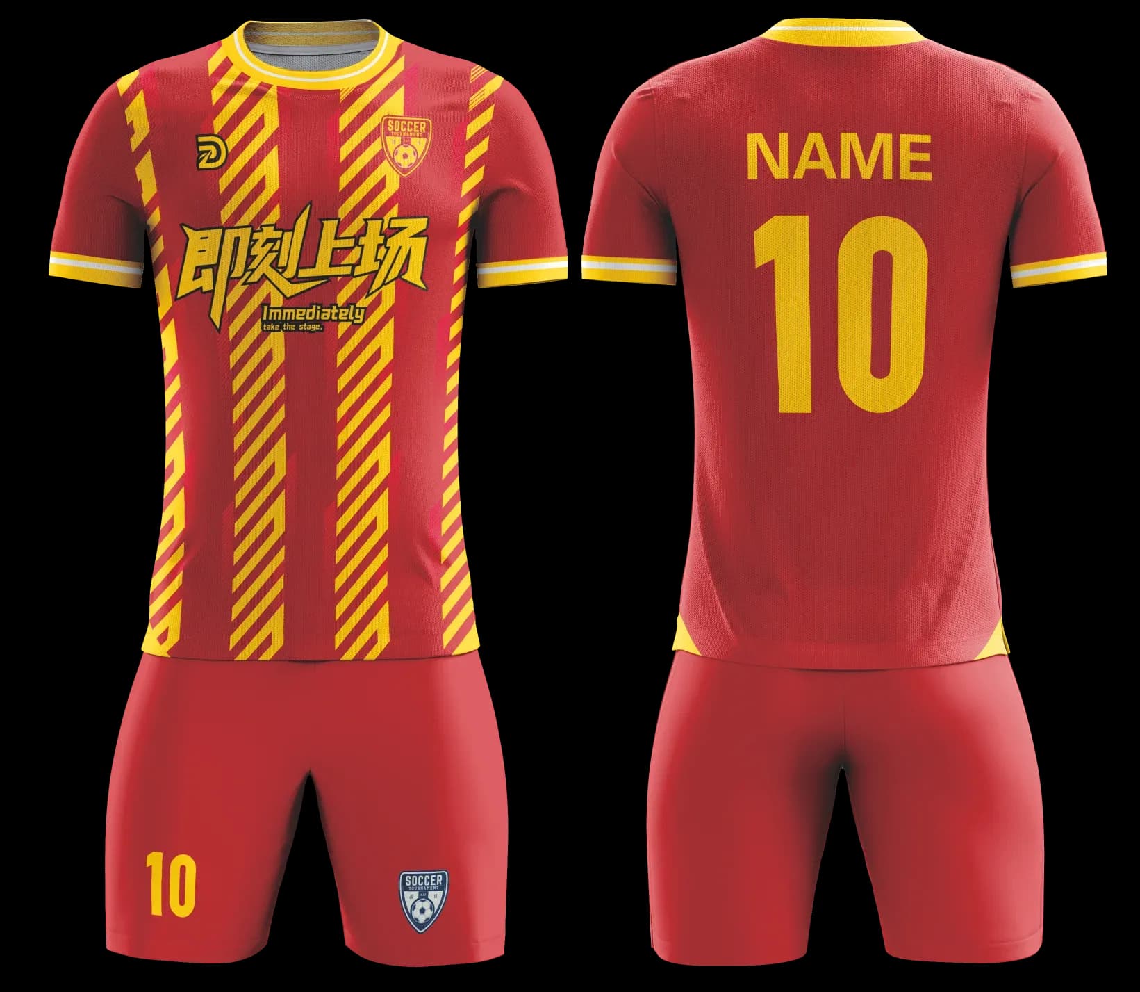 Custom soccer uniform design Z135JW