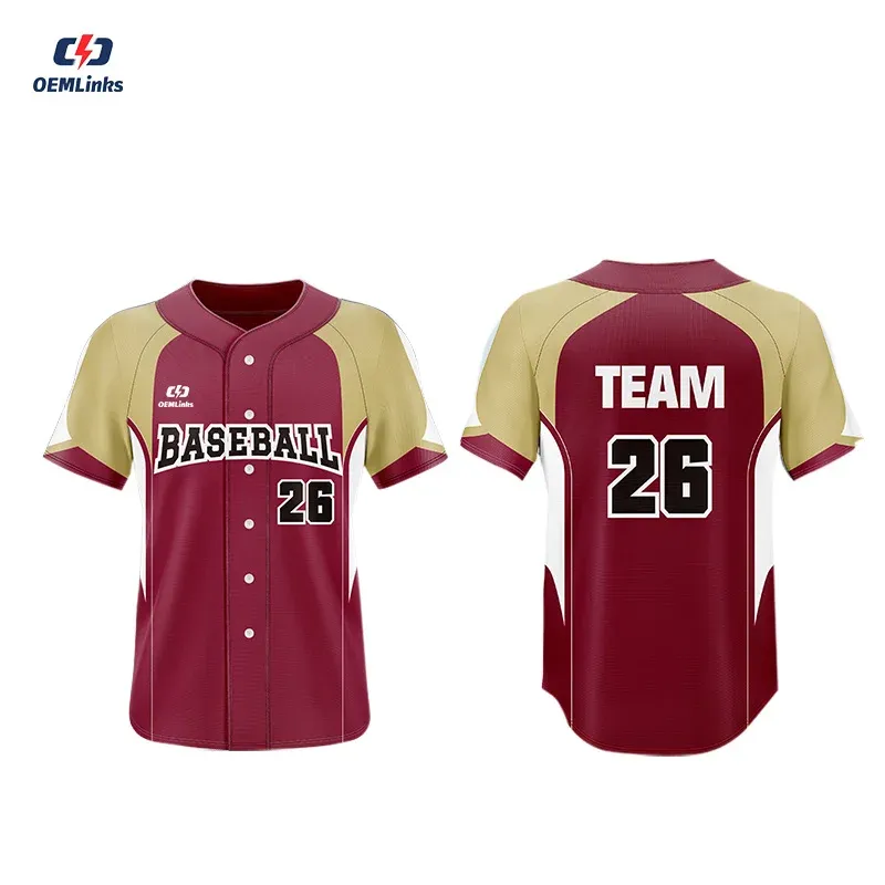 Custom baseball uniform design BQ-20
