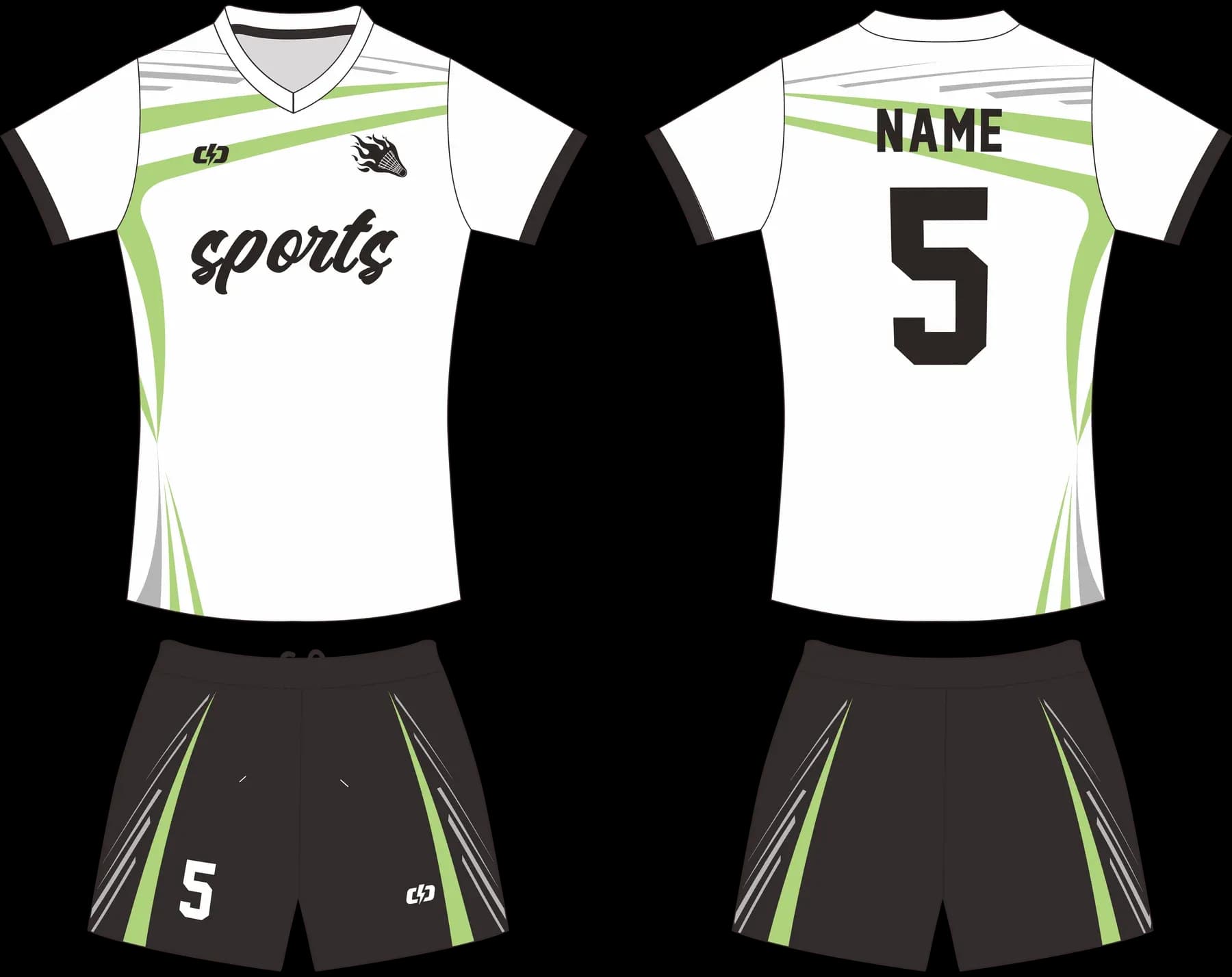 Custom volleyball uniform design UP45