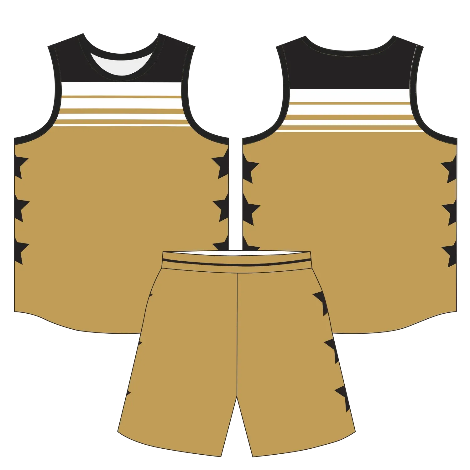 Custom basketball uniform design B30