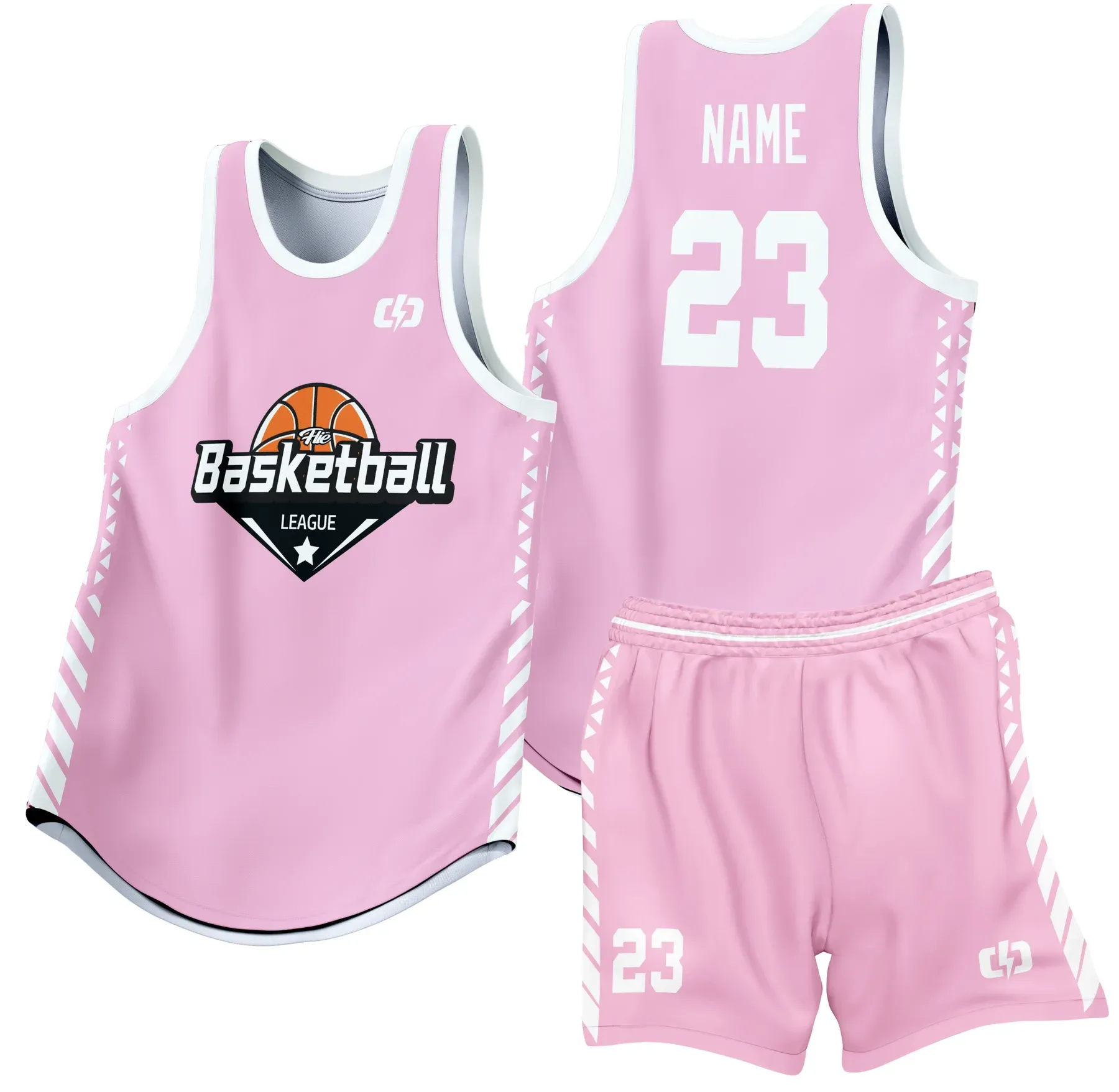 Custom basketball uniform design B32