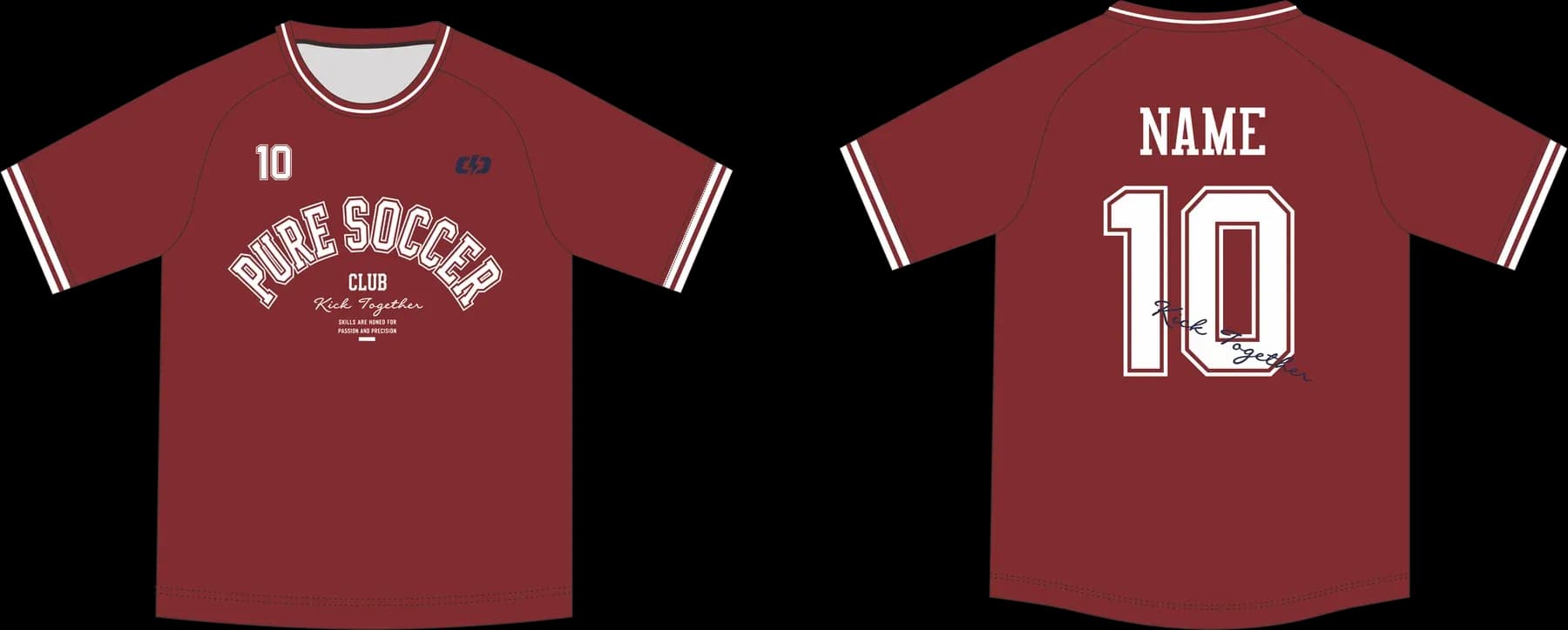 Custom soccer uniform design FG03