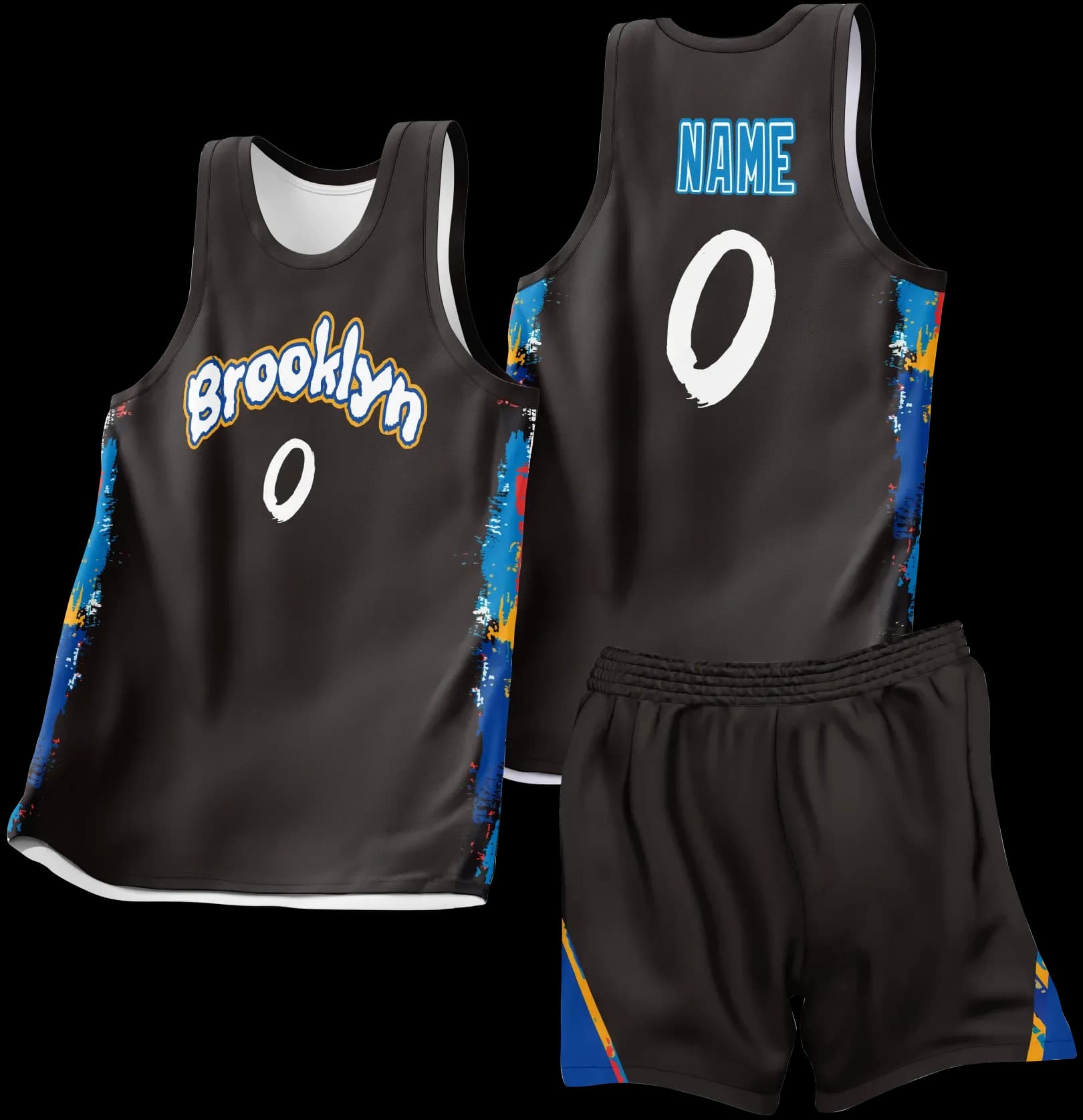 Custom basketball uniform design B13JW