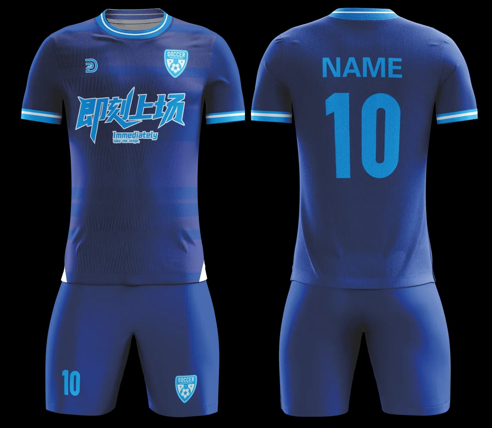 Custom soccer uniform design Z140JW