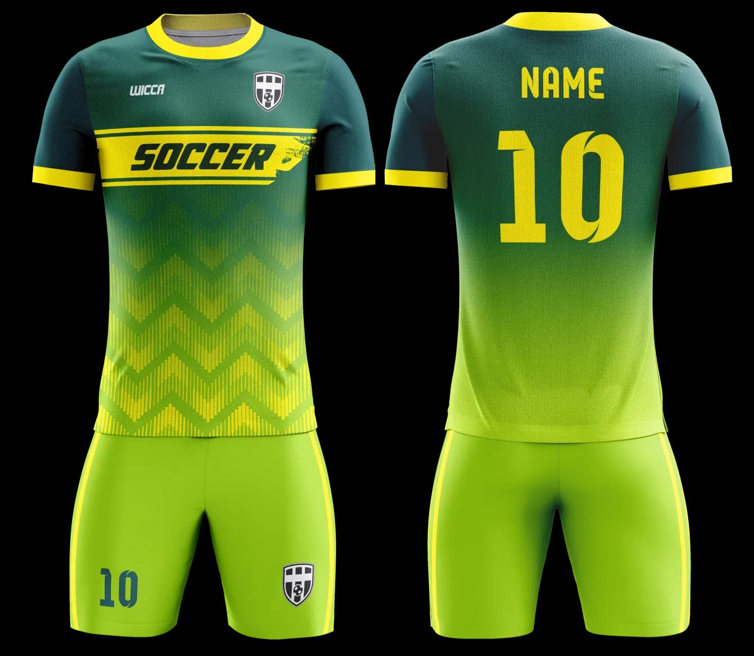 Custom soccer uniform design Z033JW