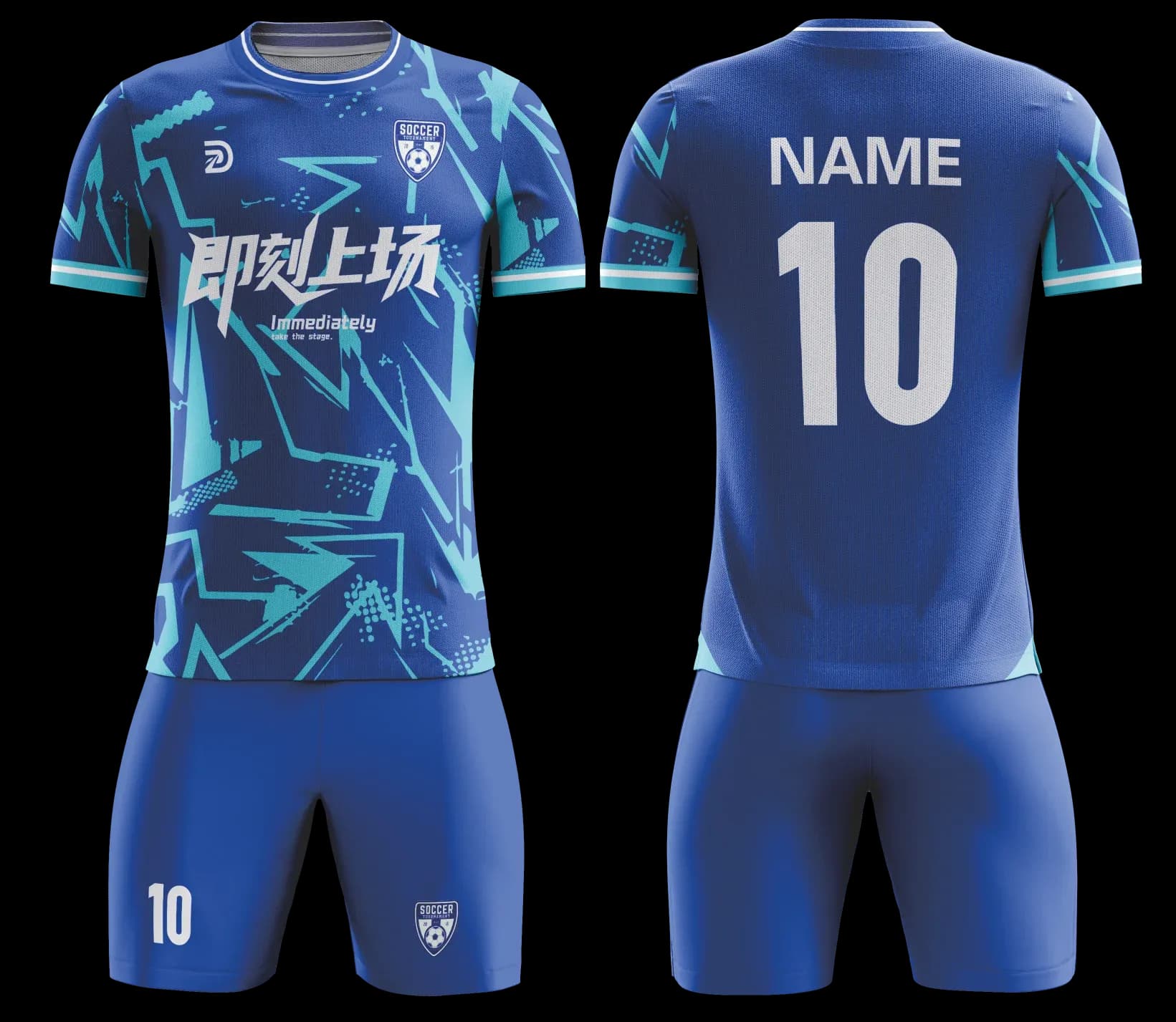 Custom soccer uniform design Z125JW