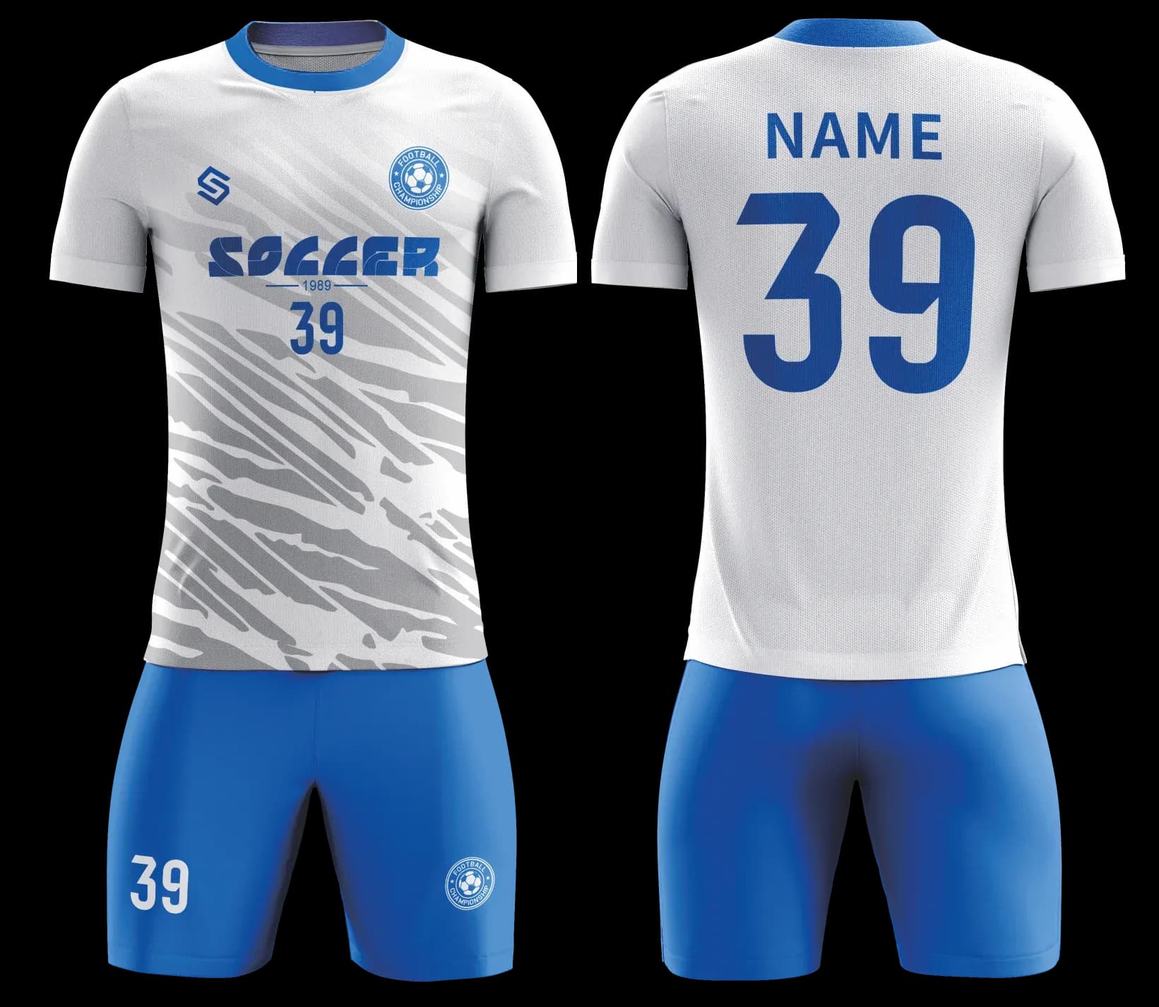Custom soccer uniform design Z34HS