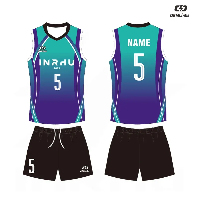 Custom volleyball uniform design OS-004