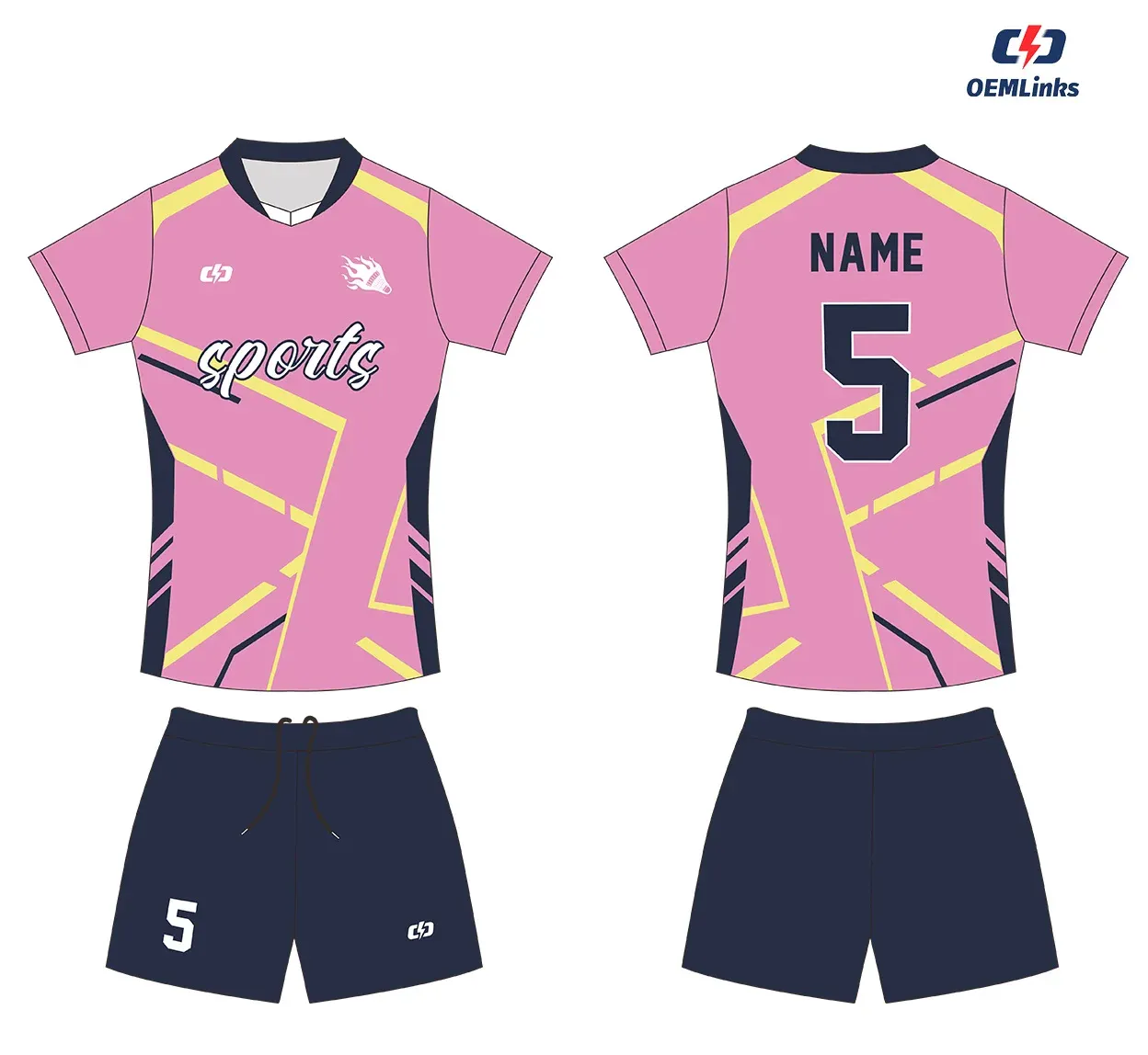 Custom volleyball uniform design UP28