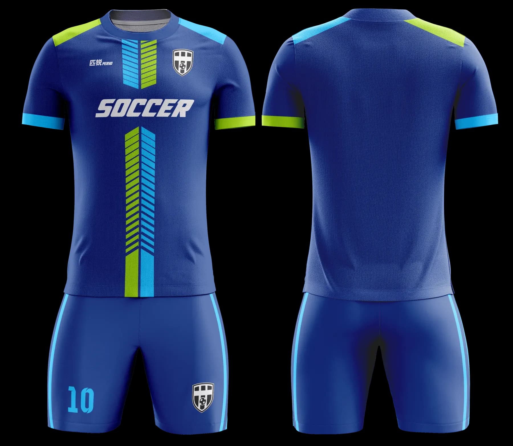 Custom soccer uniform design z042JW