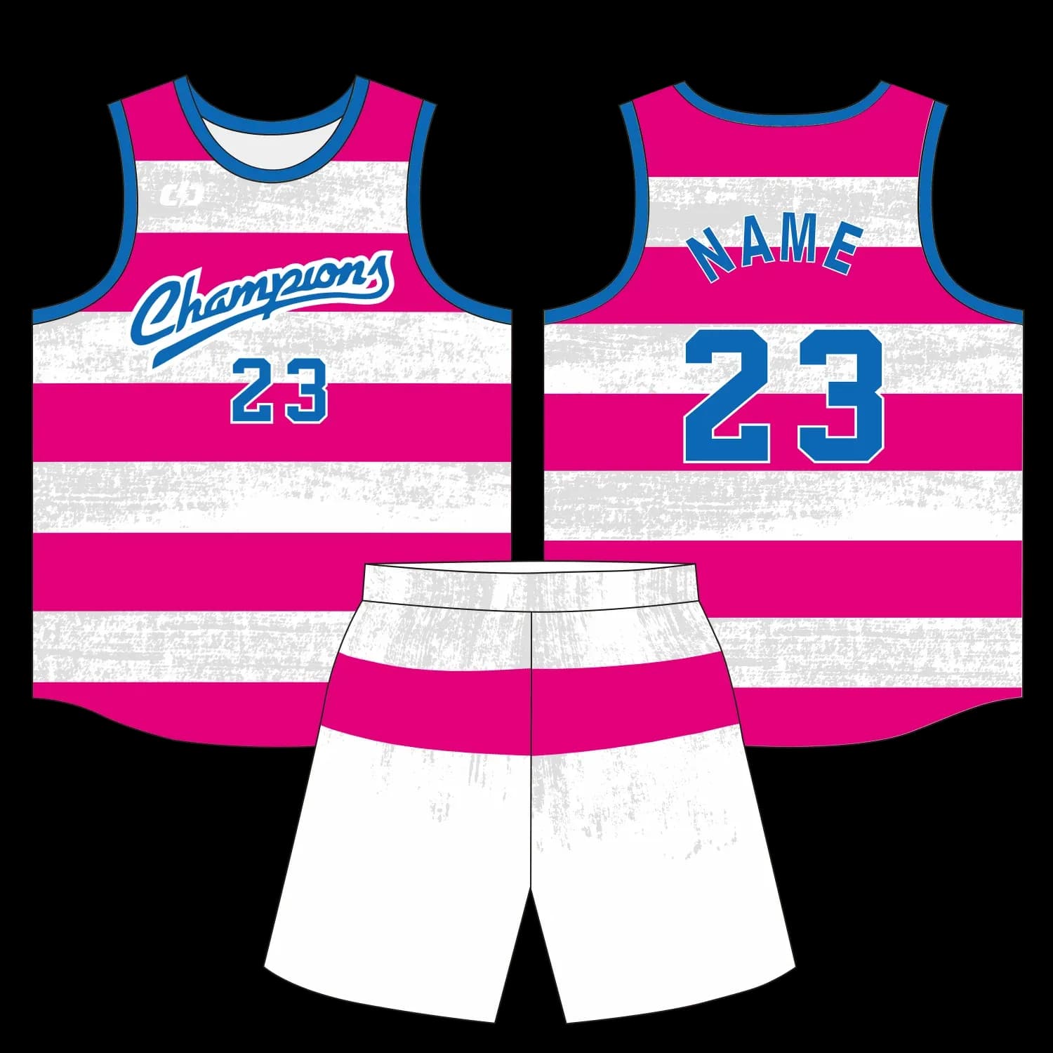 Custom basketball uniform design B75