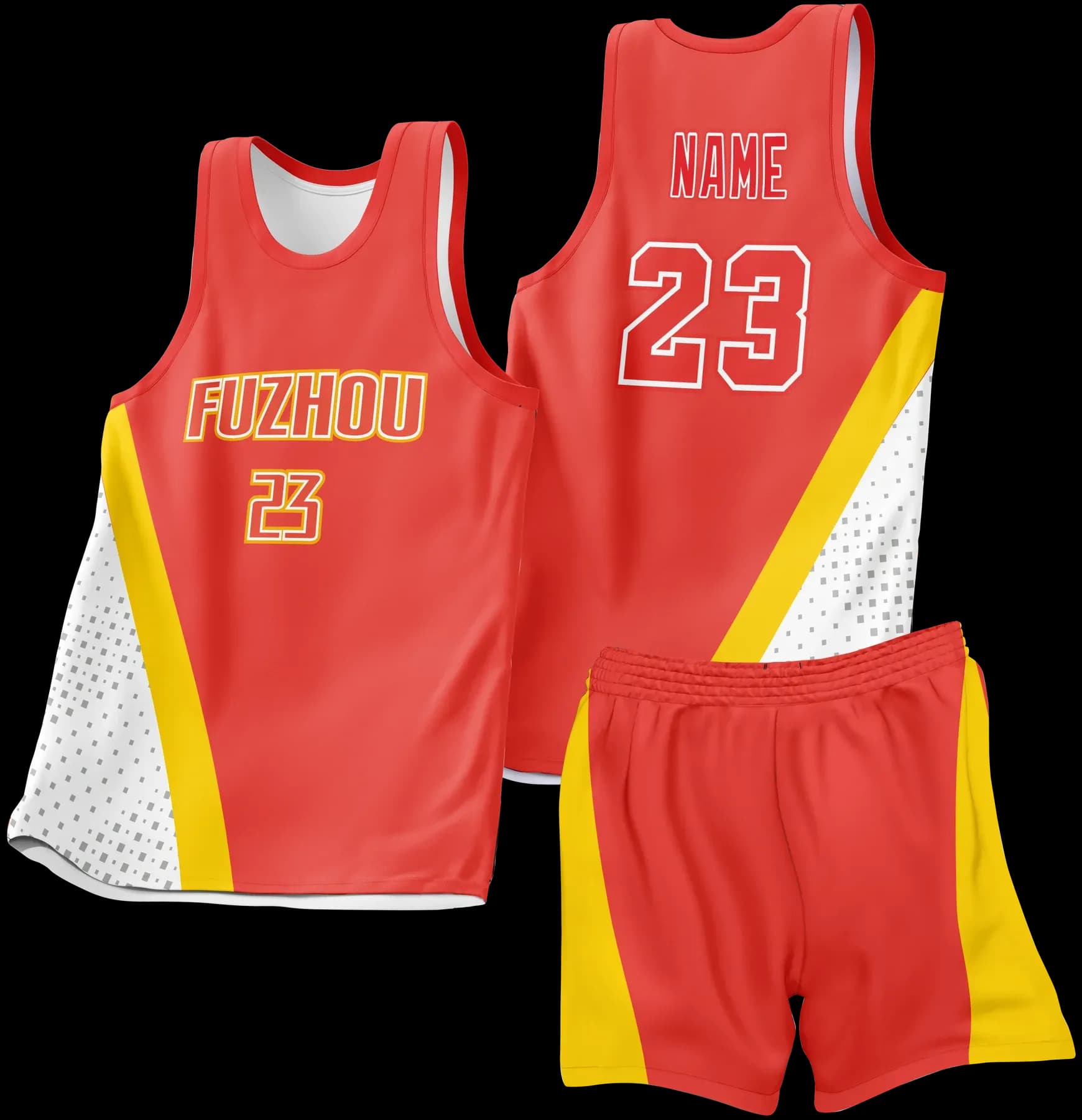 Custom basketball uniform design B17JW