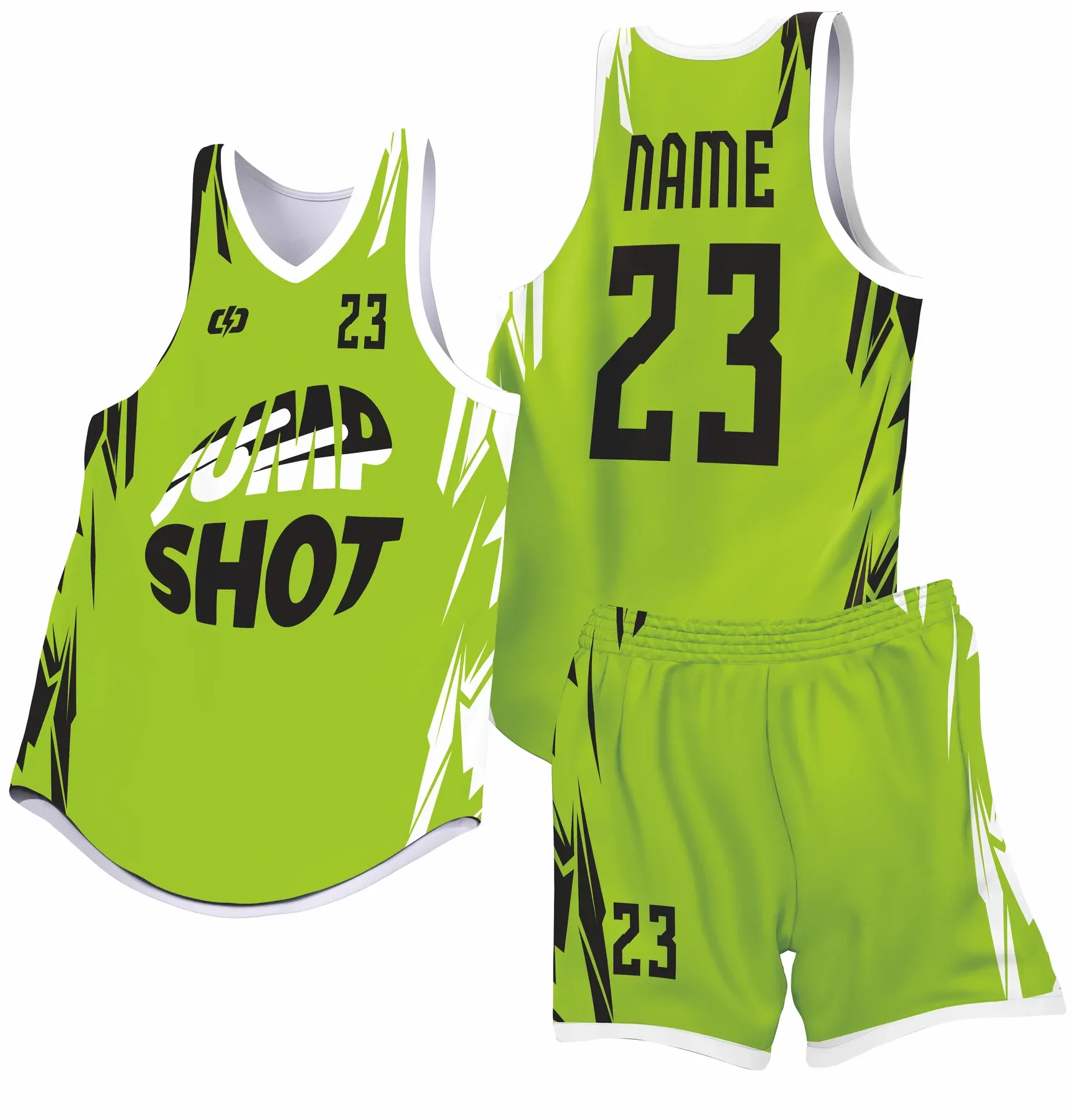 Custom basketball uniform design B77