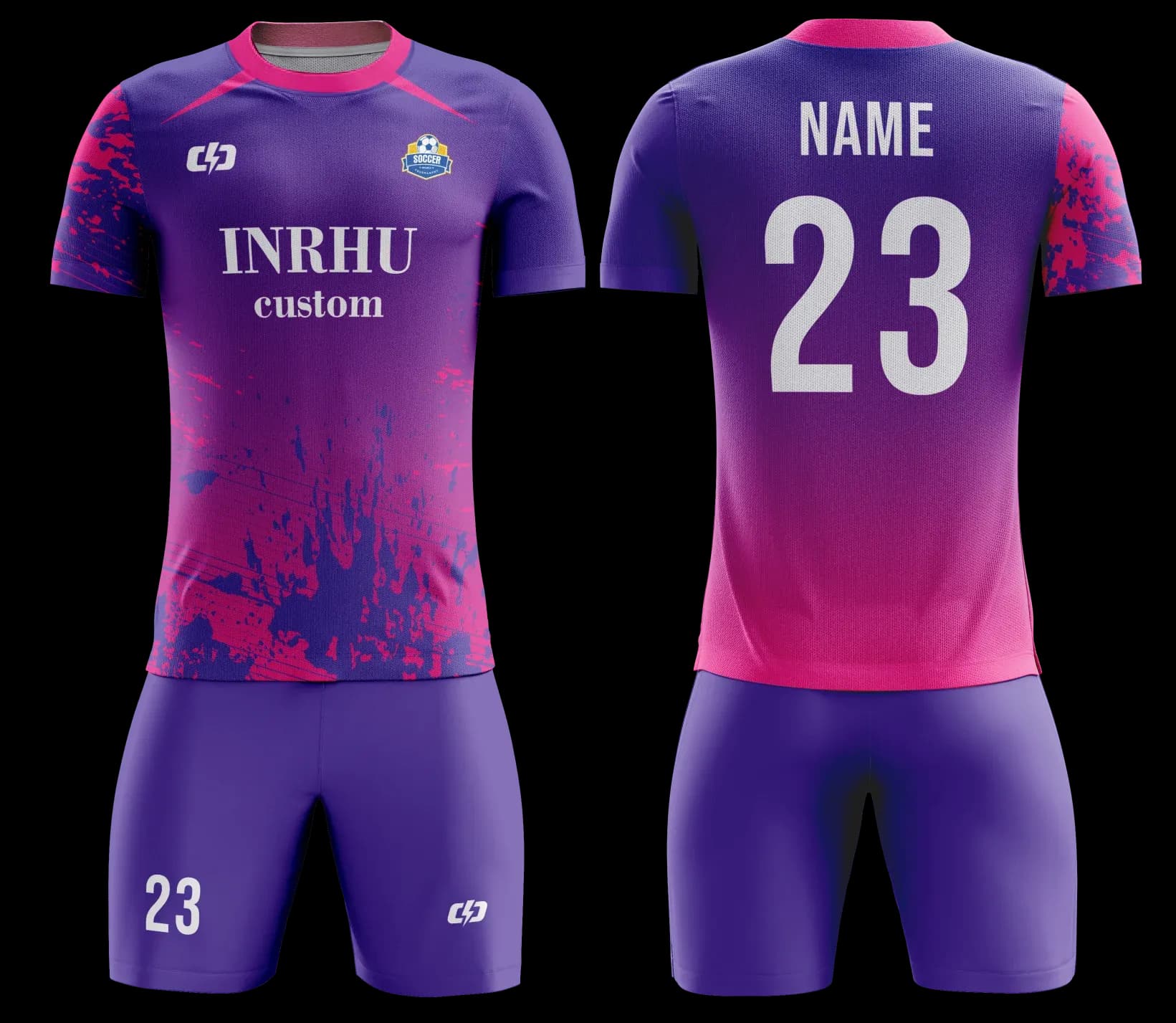 Custom soccer uniform design Z57SX