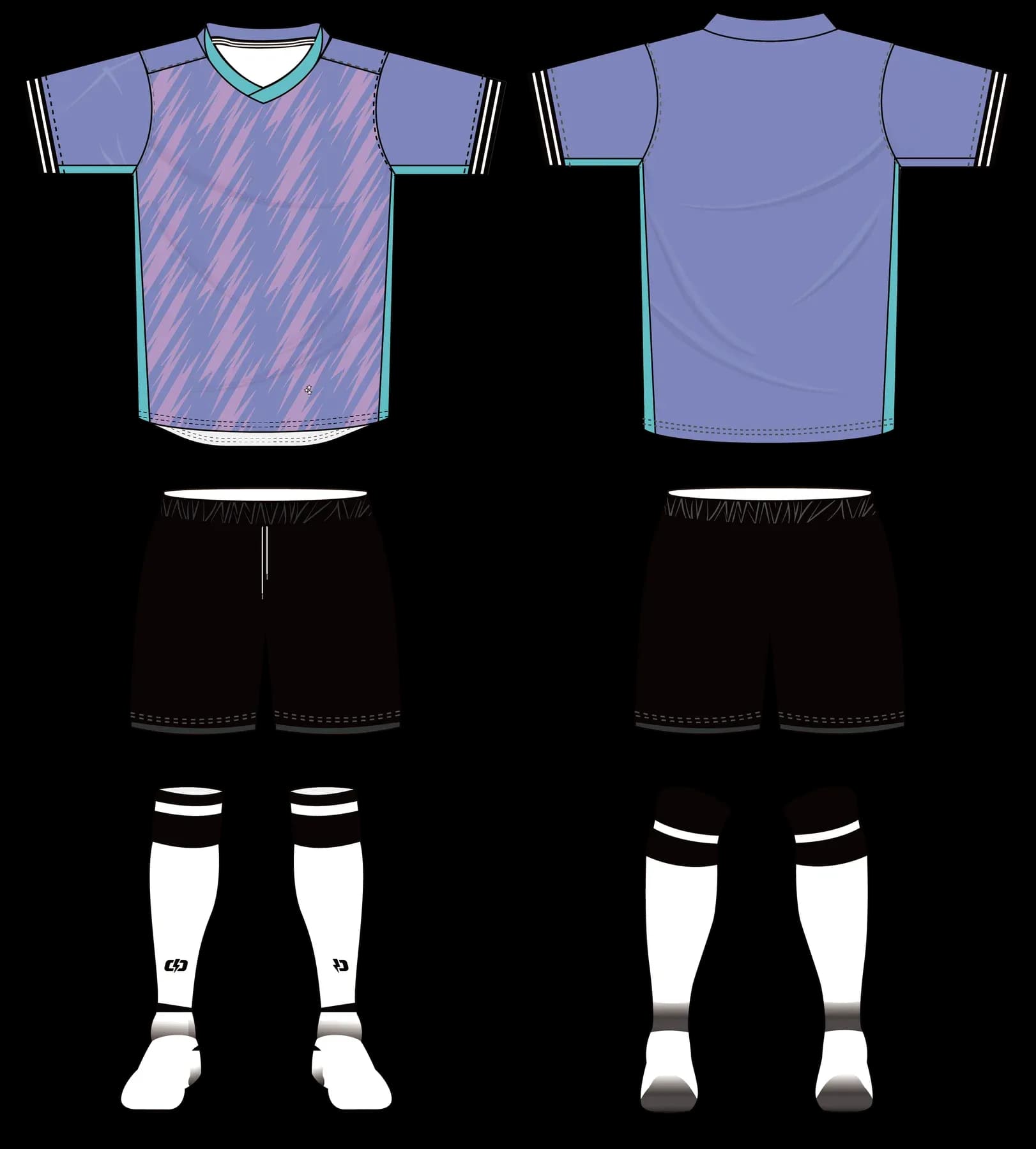 Custom soccer uniform design ZQF2024804