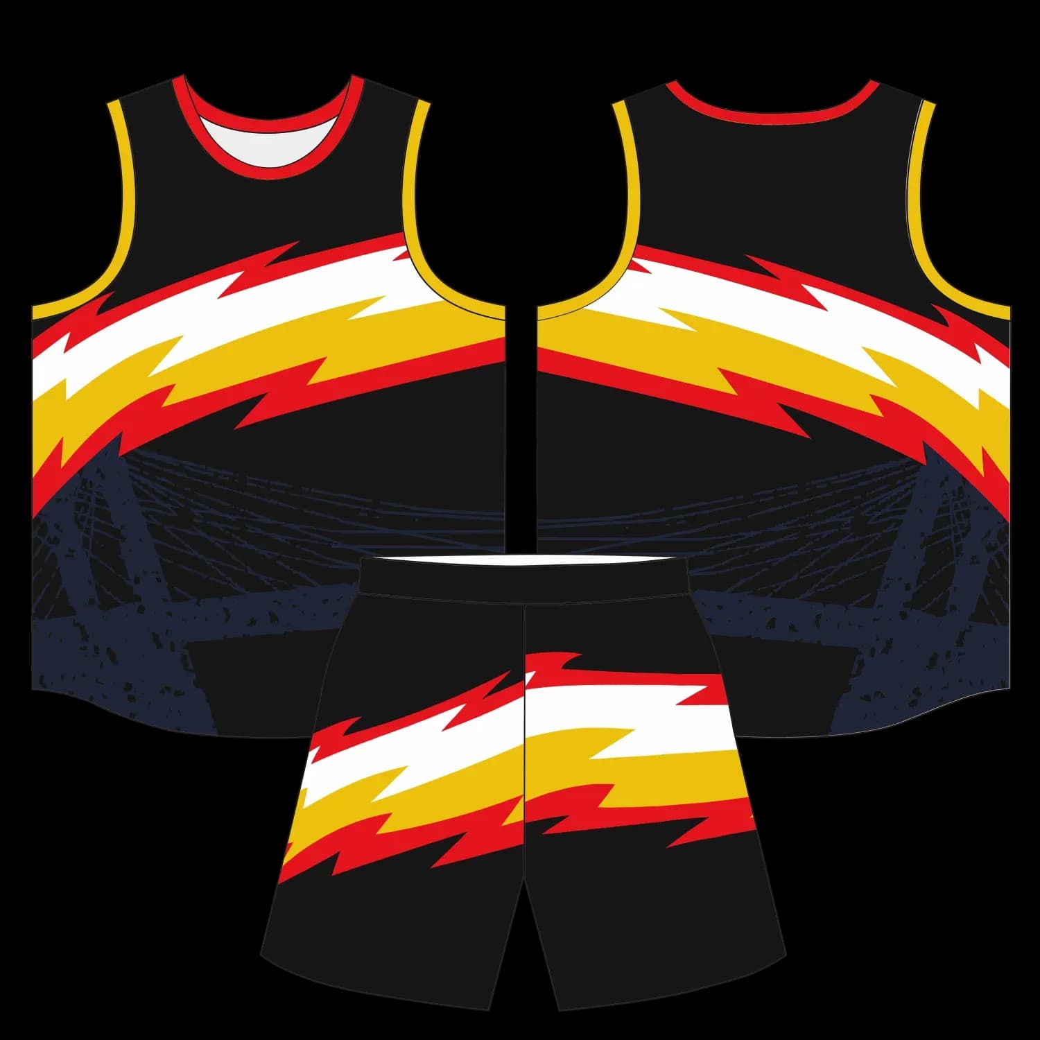 Custom basketball uniform design B64