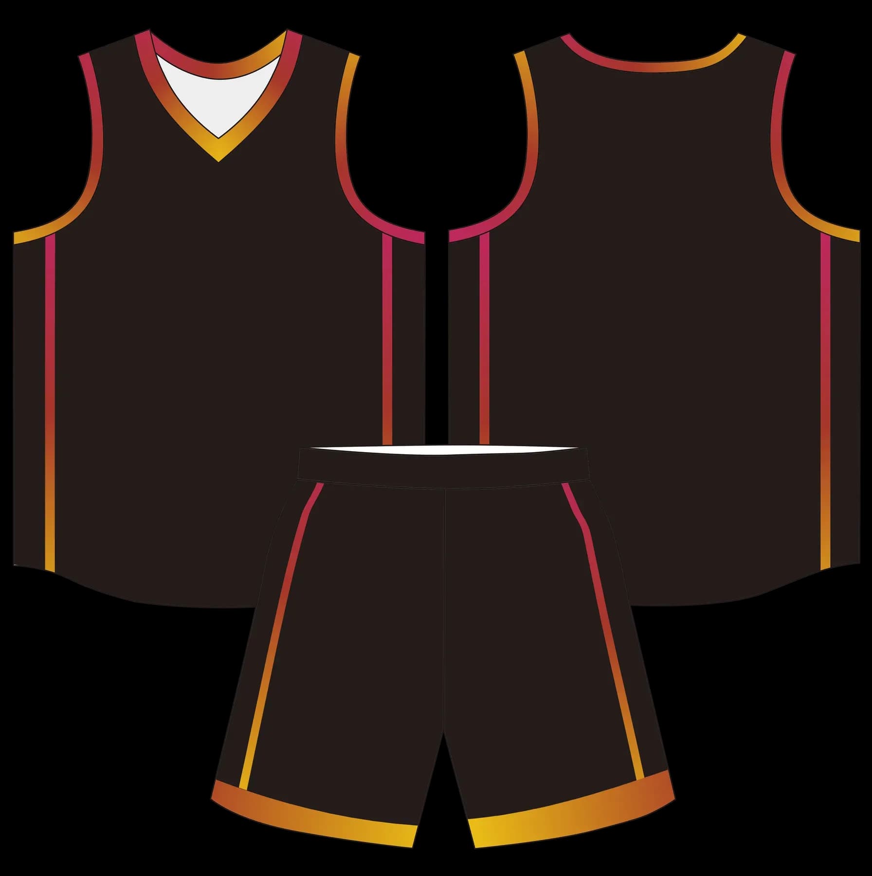 Custom basketball uniform design B99