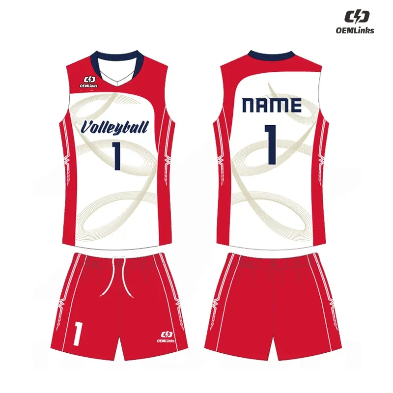 Custom volleyball uniform design OS-023
