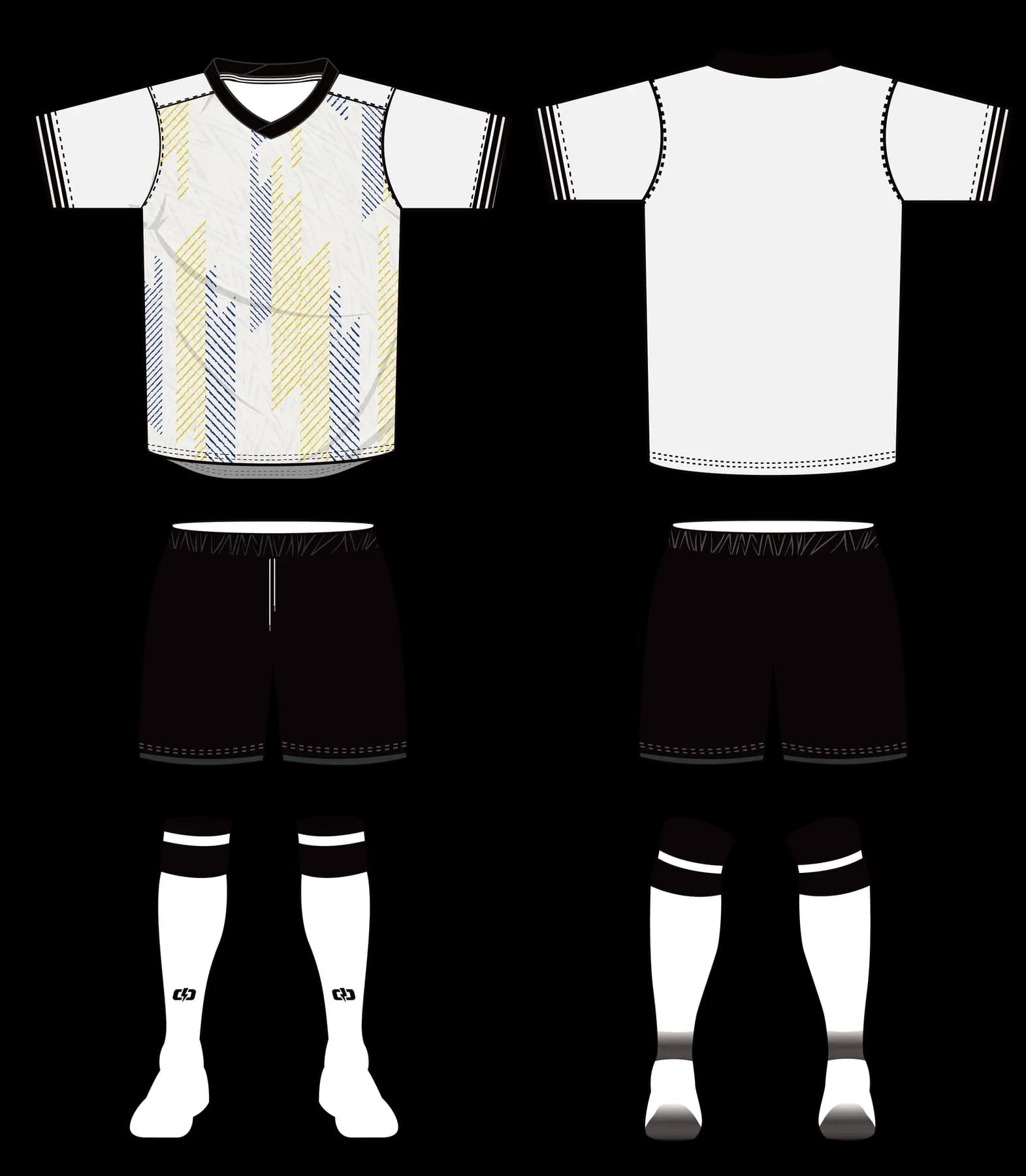 Custom soccer uniform design ZQF20240905