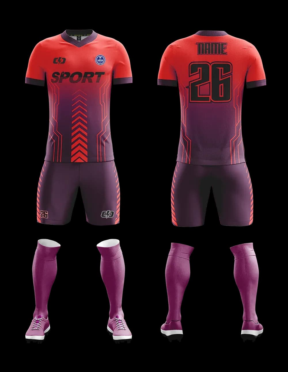 Custom soccer uniform design OS-11