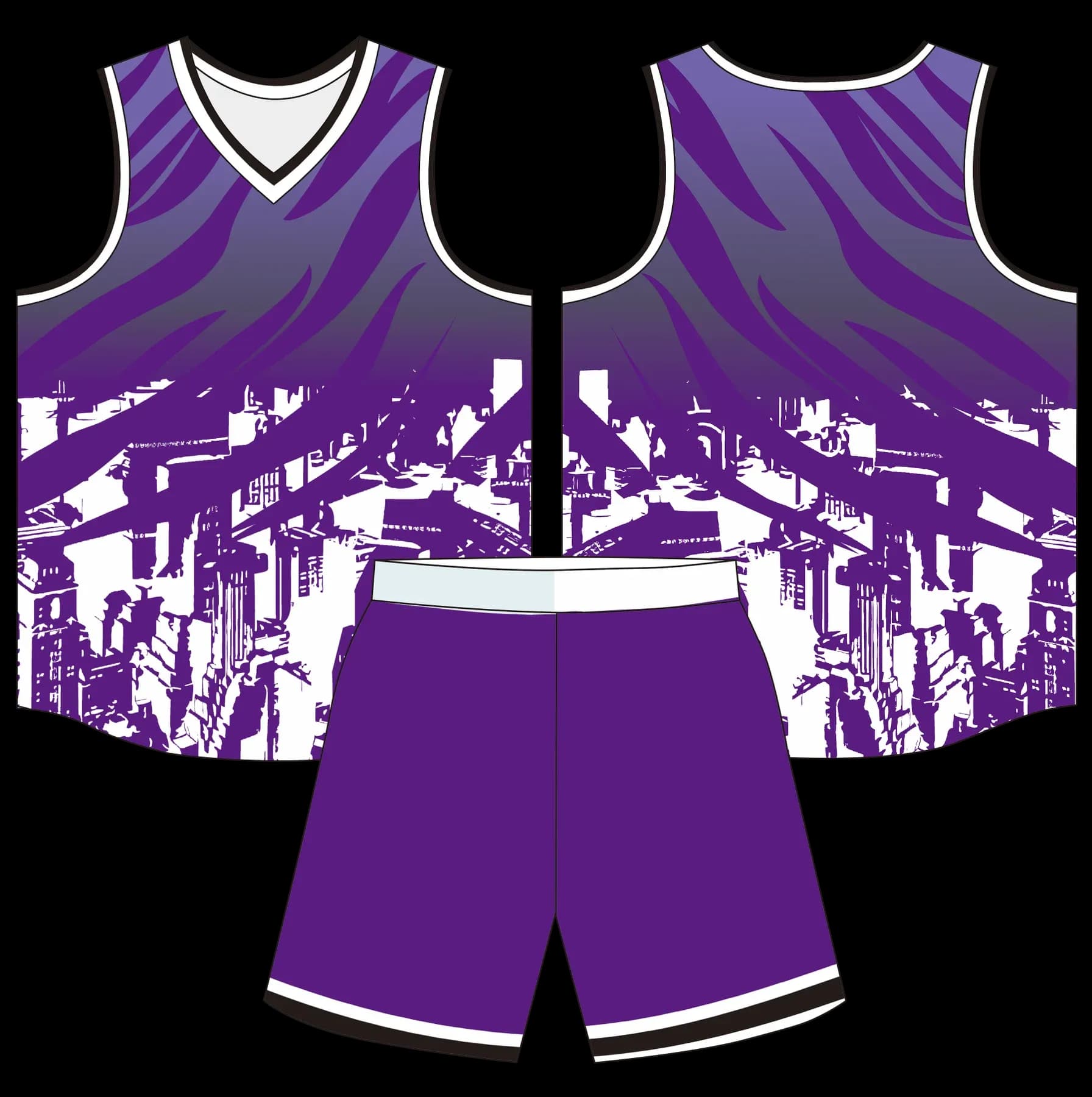 Custom basketball uniform design B92