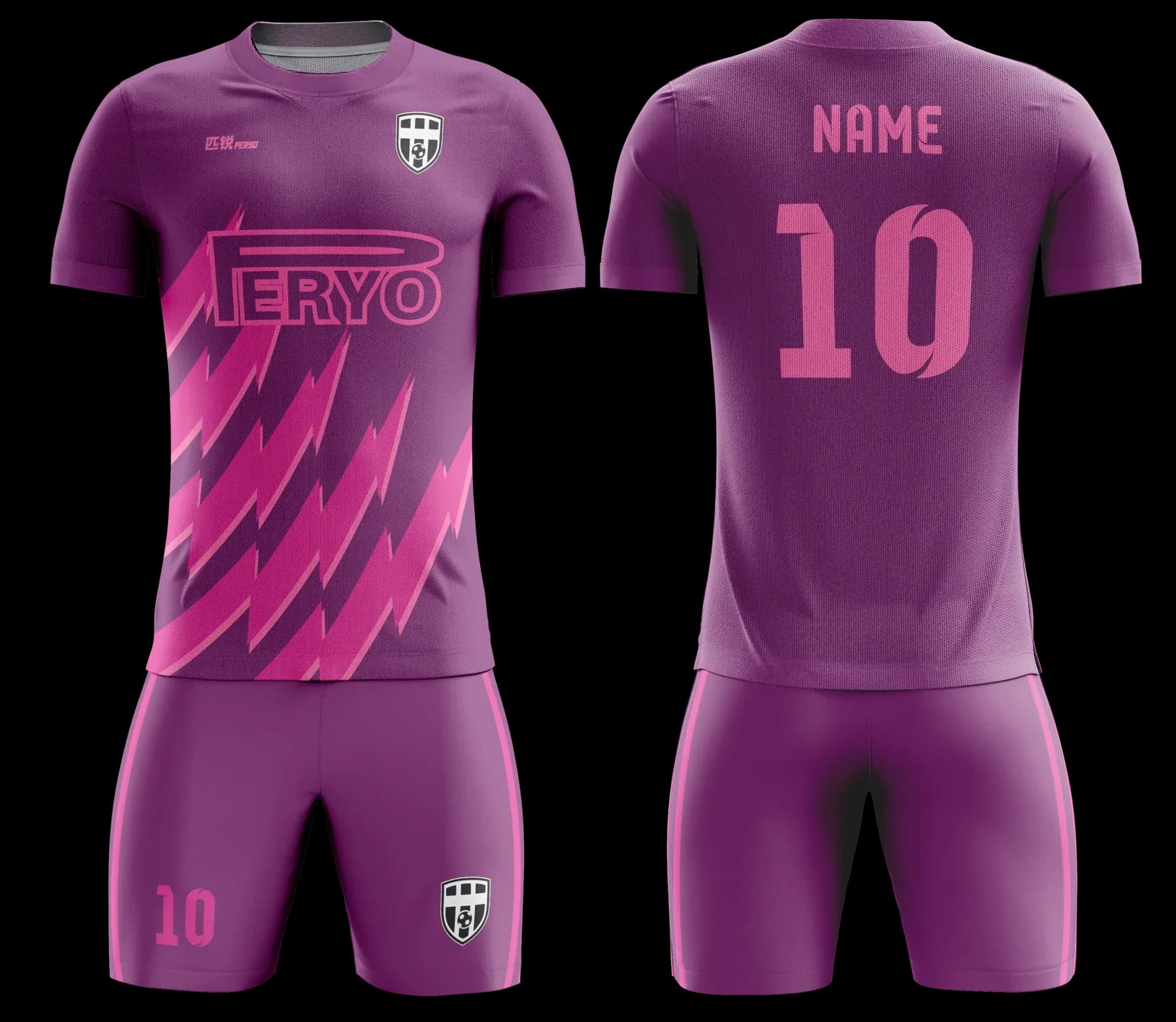 Custom soccer uniform design Z036JW
