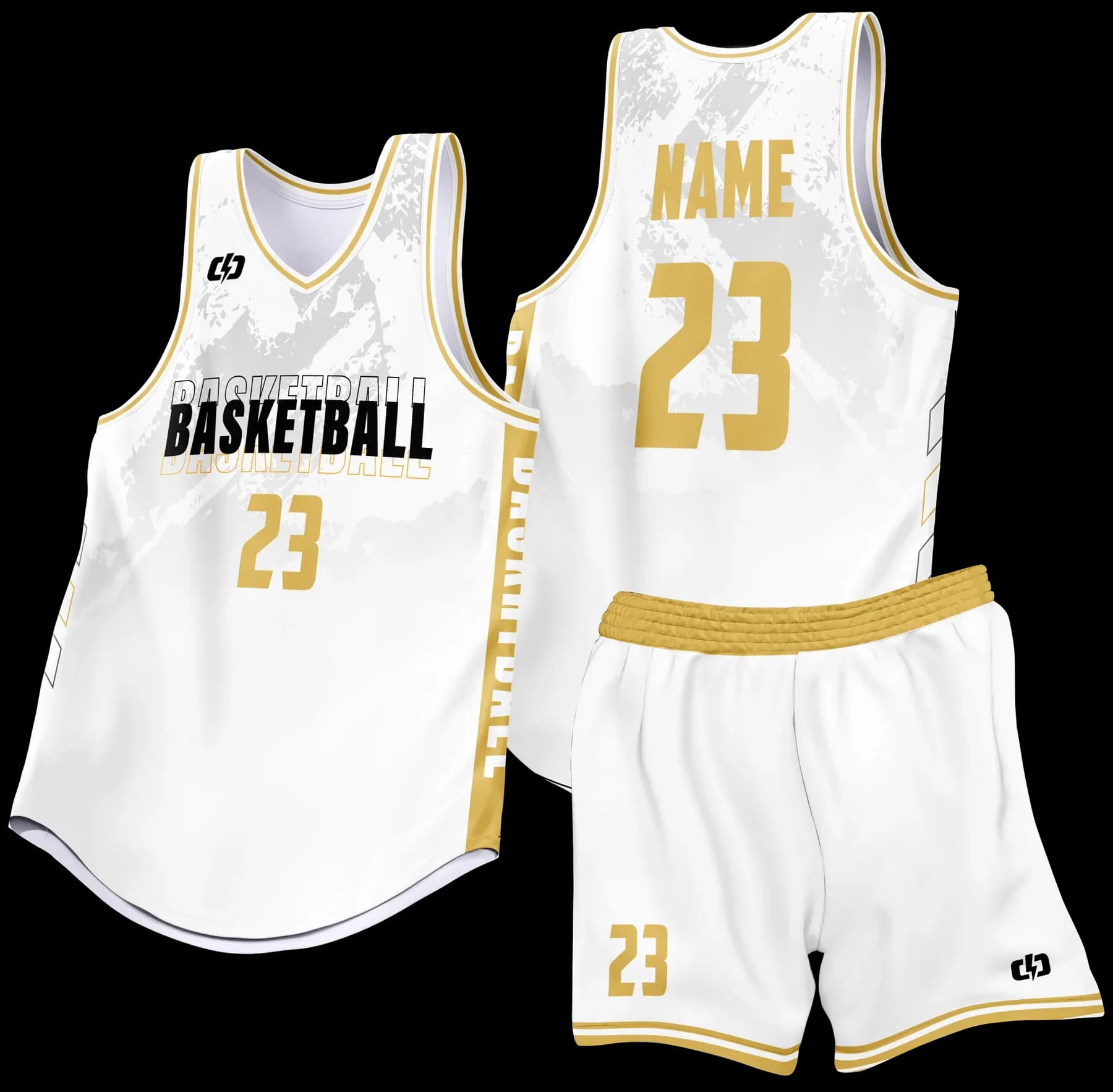 Custom basketball uniform design B79