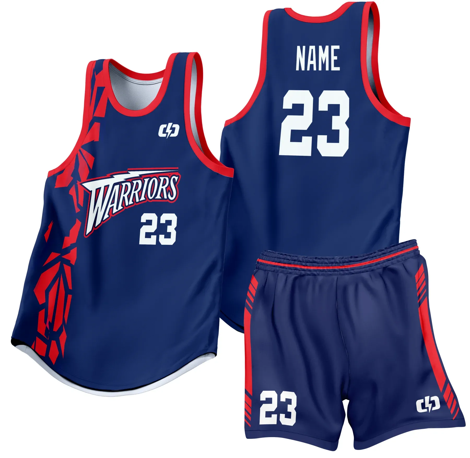 Custom basketball uniform design B35