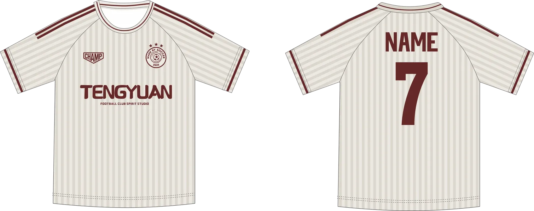 Custom soccer uniform design FG37