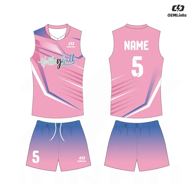 Custom volleyball uniform design OS-031