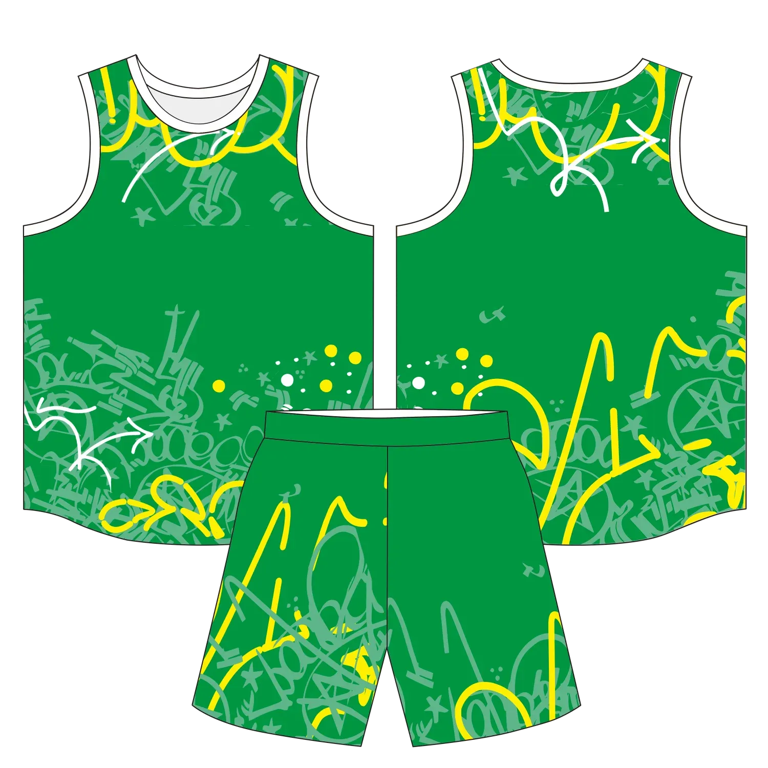 Custom basketball uniform design B81