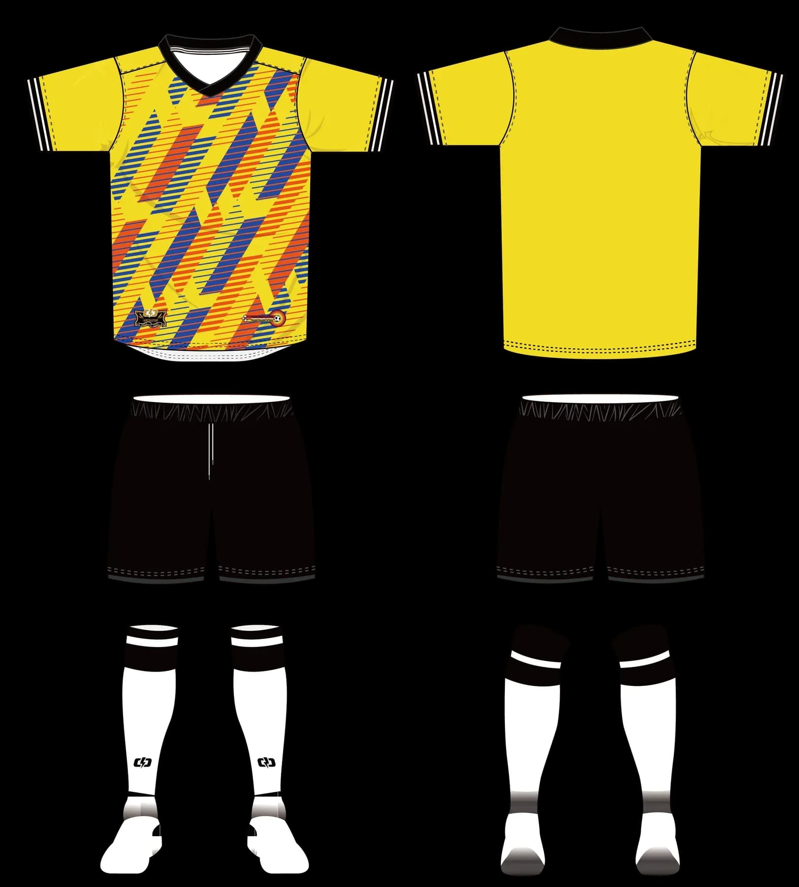 Custom soccer uniform design ZQF2024801