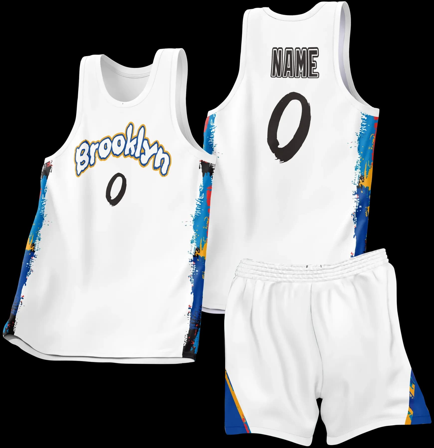 Custom basketball uniform design B13JW