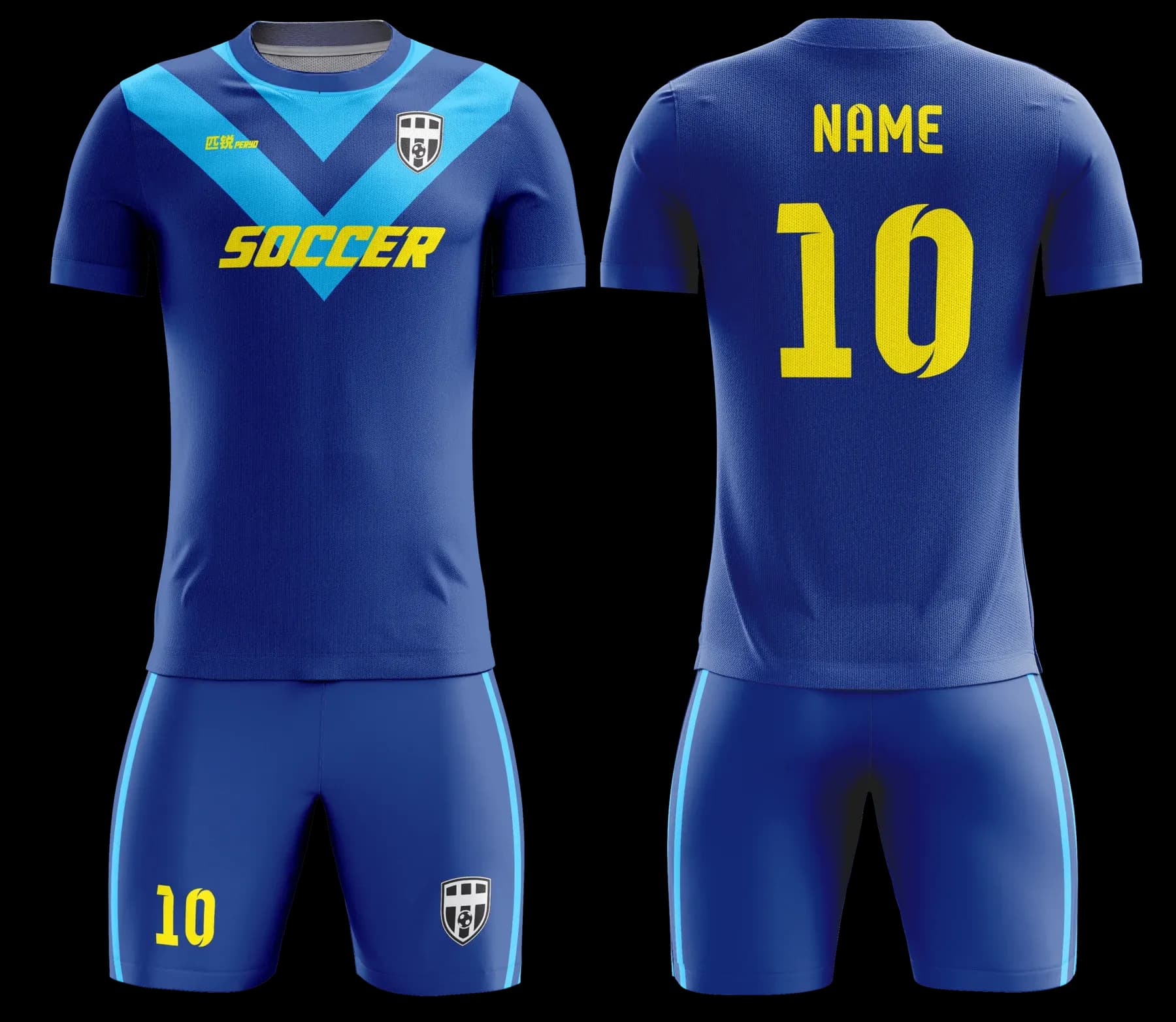 Custom soccer uniform design Z038JW