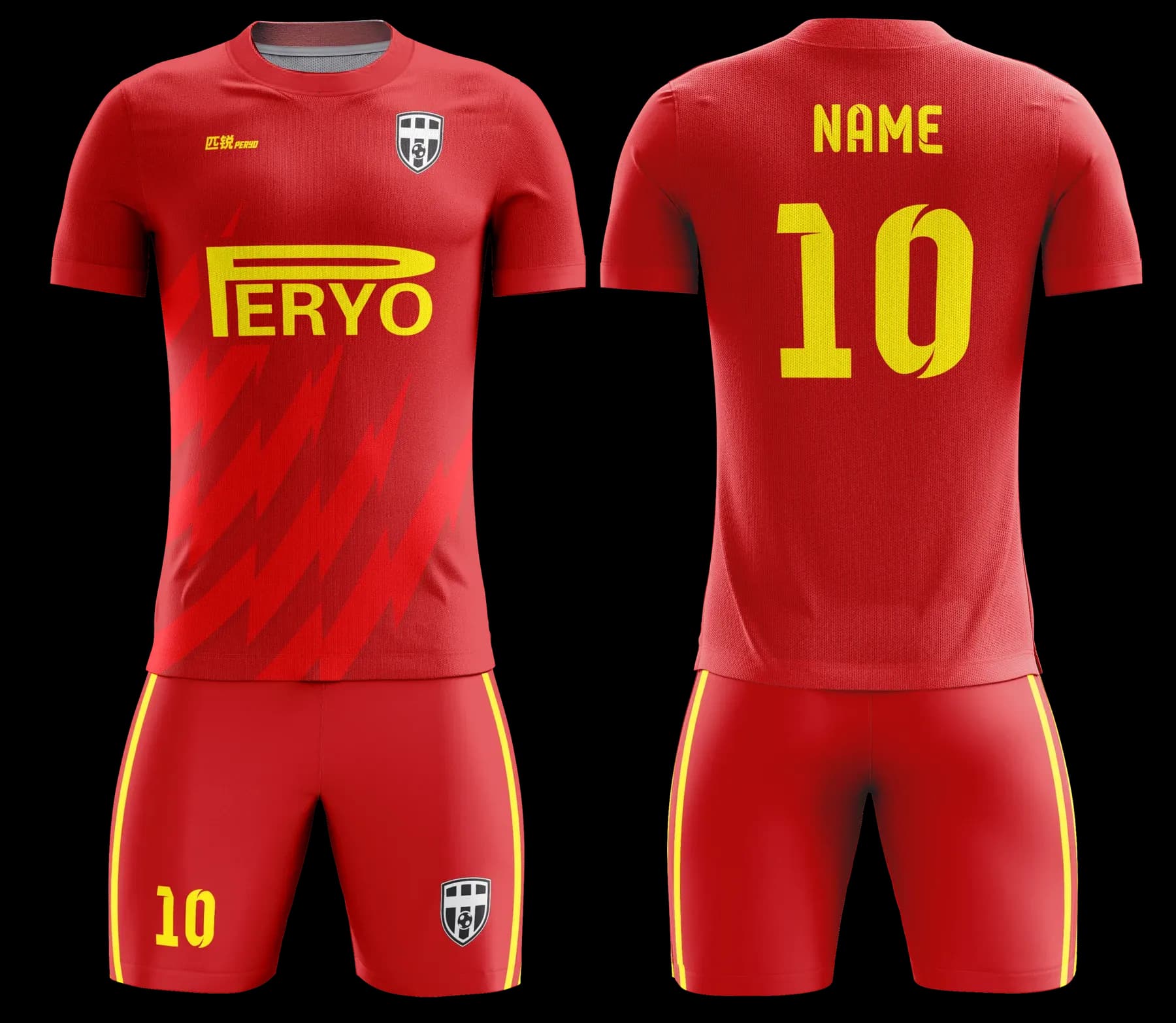 Custom soccer uniform design Z036JW